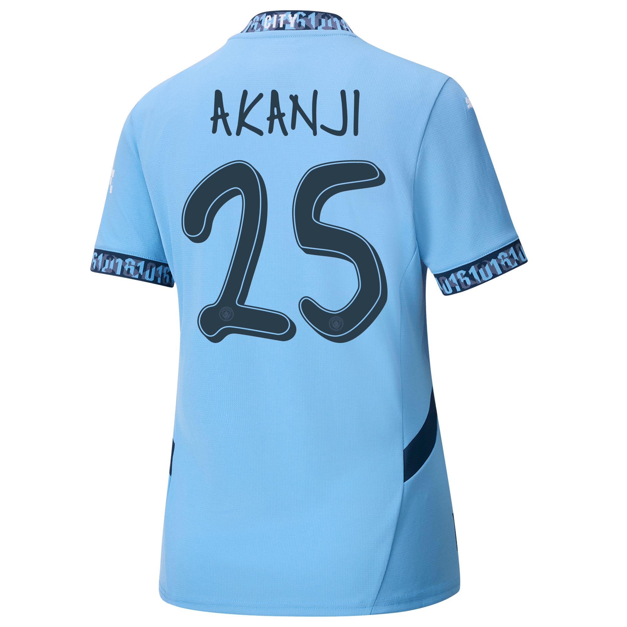 damen manchester city heimtrikot 202425 mit akanji 25 aufdruck | Offizieller Manchester City Store