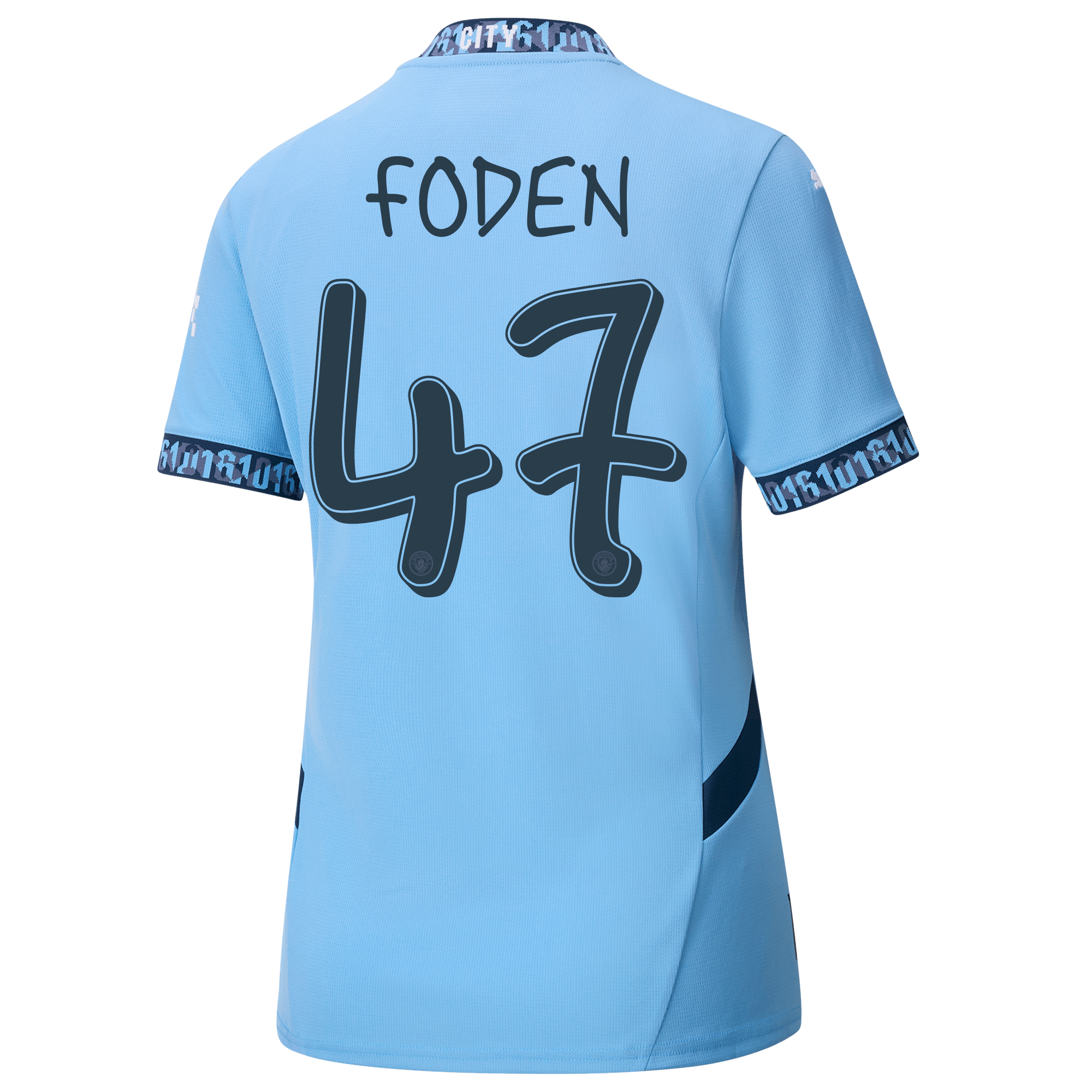 damen manchester city heimtrikot 202425 mit foden 47 aufdruck | Offizieller Manchester City Store