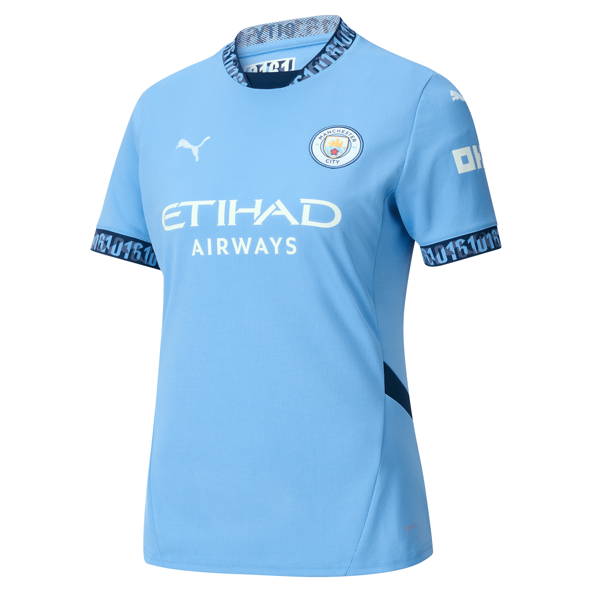 damen manchester city heimtrikot 202425 mit individuellem aufdruck | Offizieller Manchester City Store