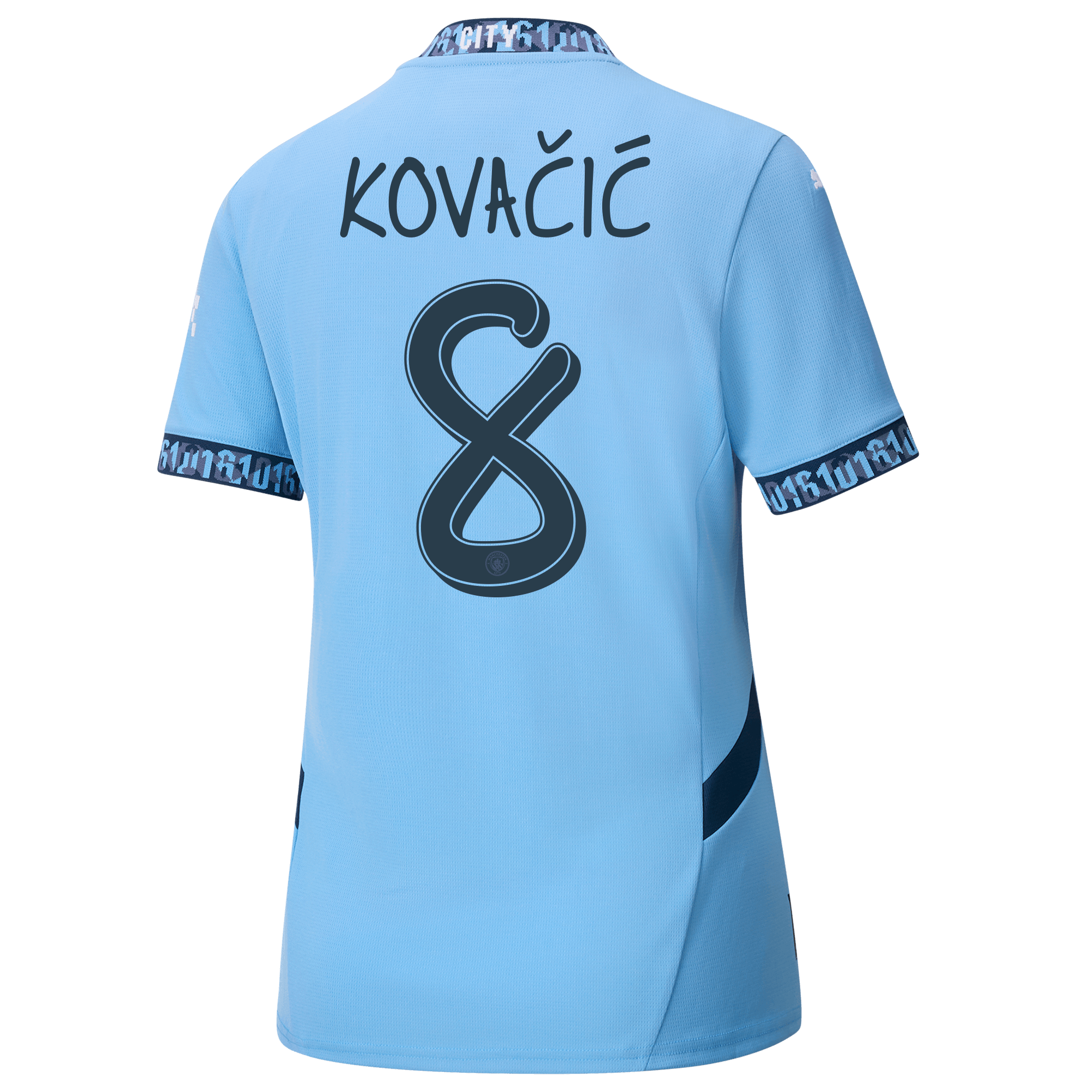 damen manchester city heimtrikot 202425 mit kovaČiĆ 8 aufdruck | Offizieller Manchester City Store
