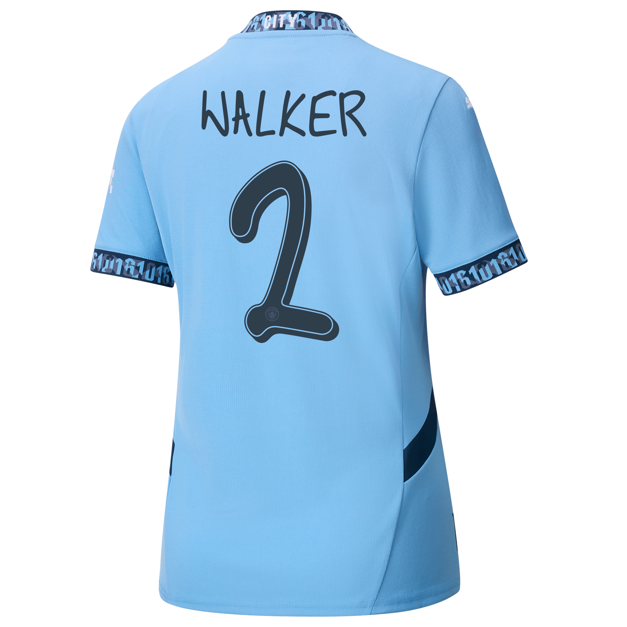 damen manchester city heimtrikot 202425 mit walker 2 aufdruck | Offizieller Manchester City Store