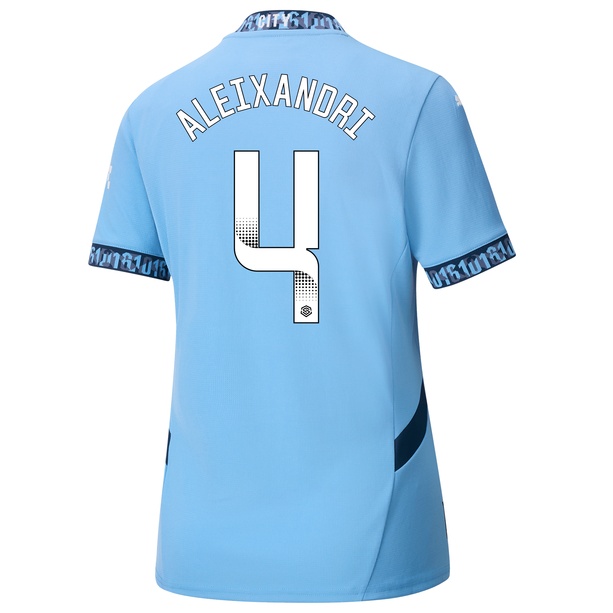 damen manchester city heimtrikot teamlightblue 202425 mit aleixandri 4 aufdruck | Offizieller Manchester City Store