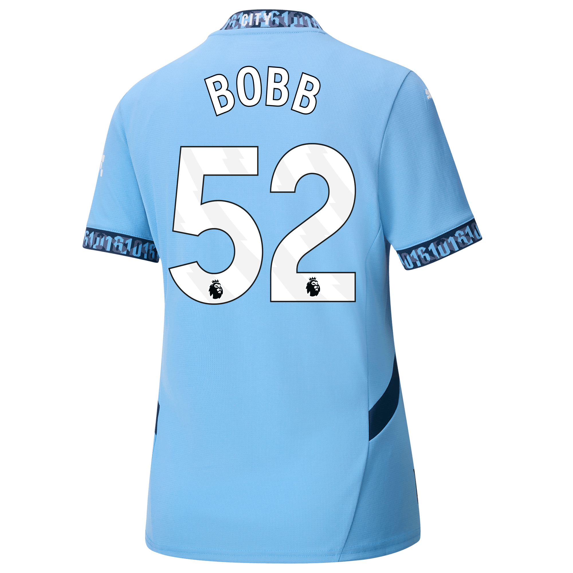 damen manchester city heimtrikot teamlightblue 202425 mit bobb 52 aufdruck | Offizieller Manchester City Store