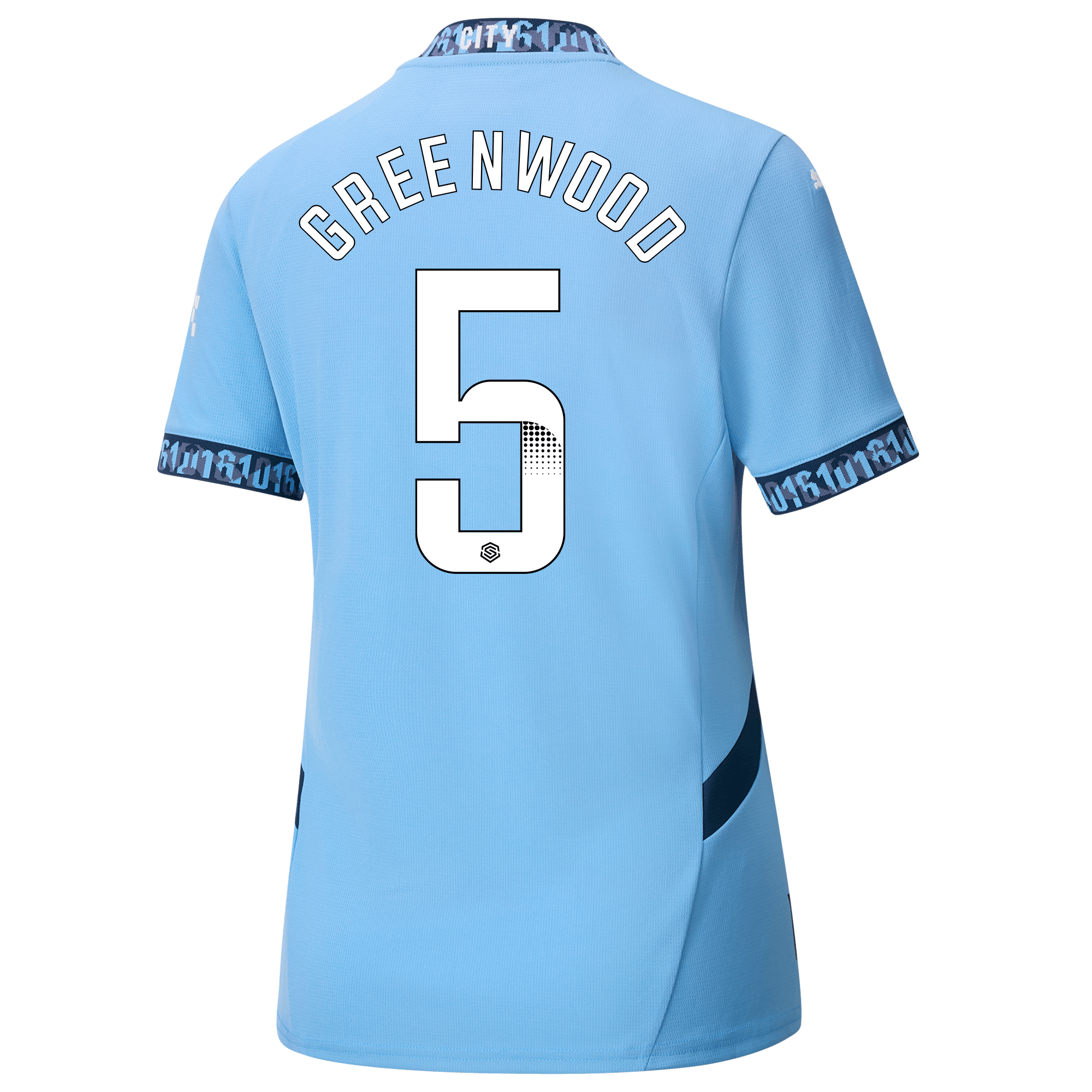 damen manchester city heimtrikot teamlightblue 202425 mit greenwood 5 aufdruck | Offizieller Manchester City Store