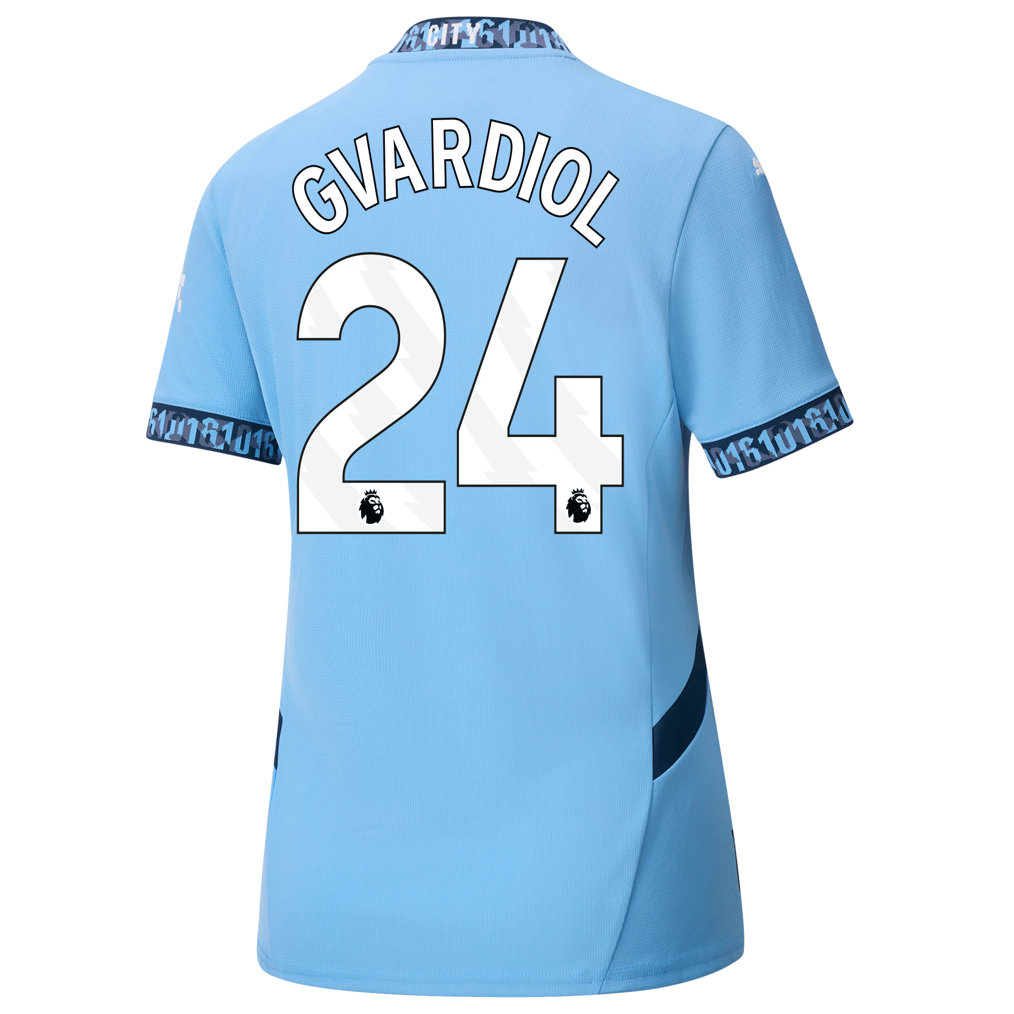 damen manchester city heimtrikot teamlightblue 202425 mit gvardiol 24 aufdruck | Offizieller Manchester City Store