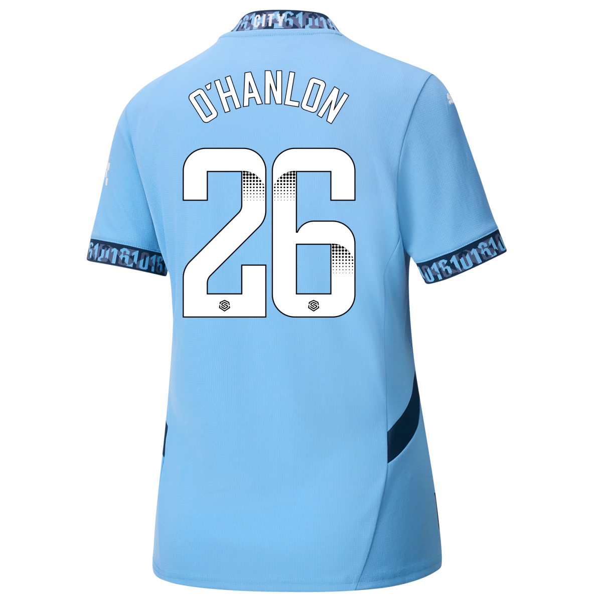 damen manchester city heimtrikot teamlightblue 202425 mit ohanlon 26 aufdruck | Offizieller Manchester City Store