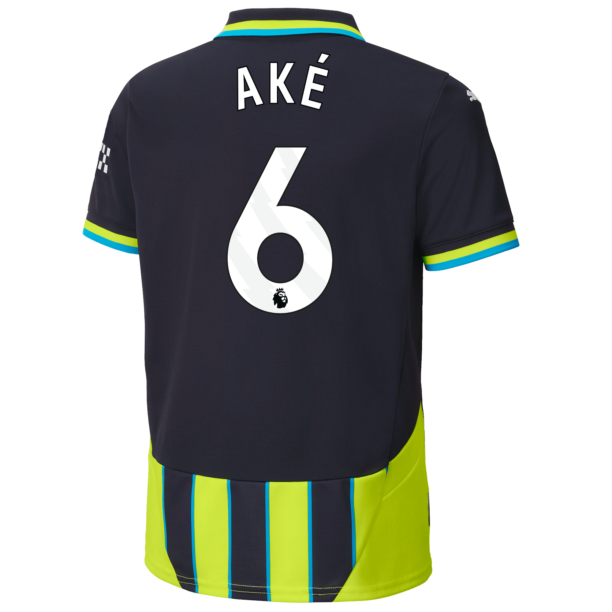 kids manchester city away jersey 202425 with akÉ 6 printing | Offizieller Manchester City Store