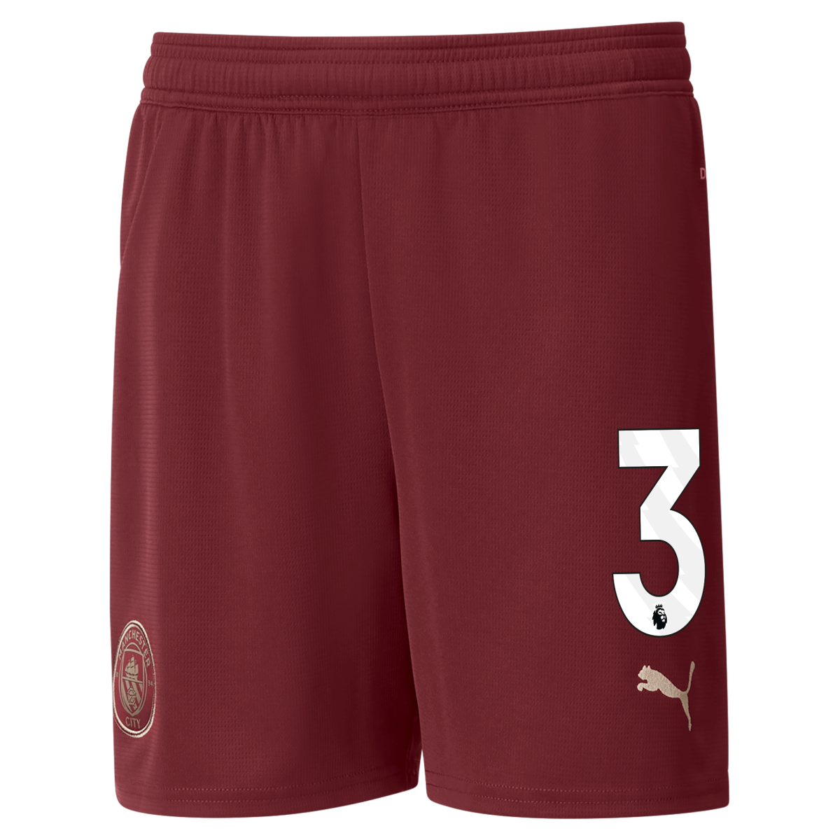 kids manchester city football shorts burgundy 202425 with 3 | Offizieller Manchester City Store