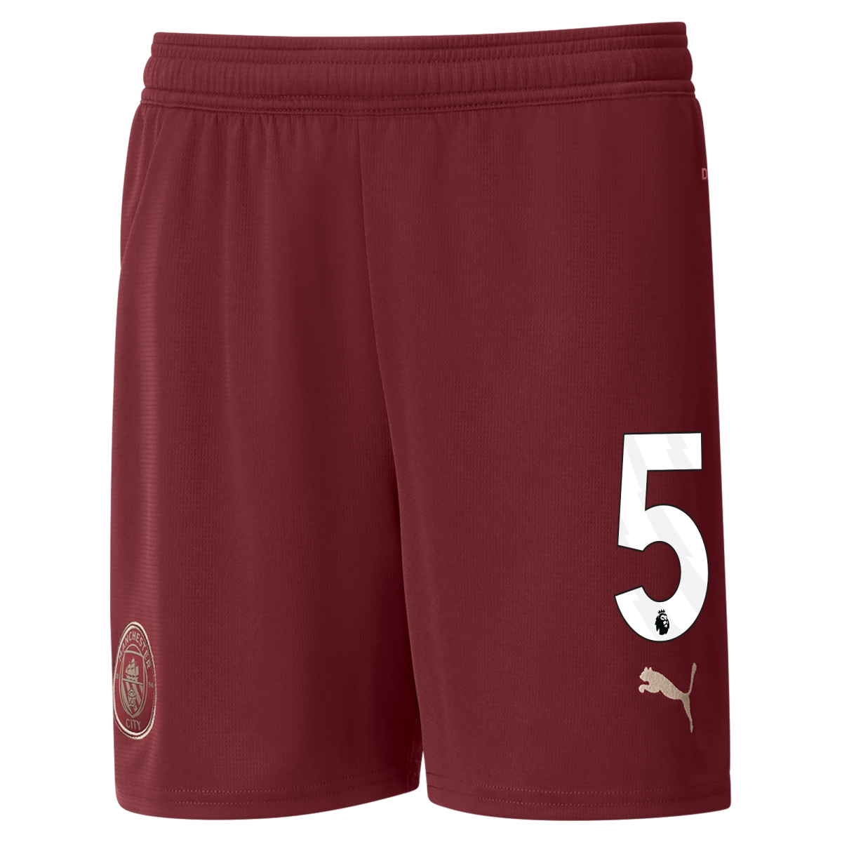 kids manchester city football shorts burgundy 202425 with 5 | Offizieller Manchester City Store