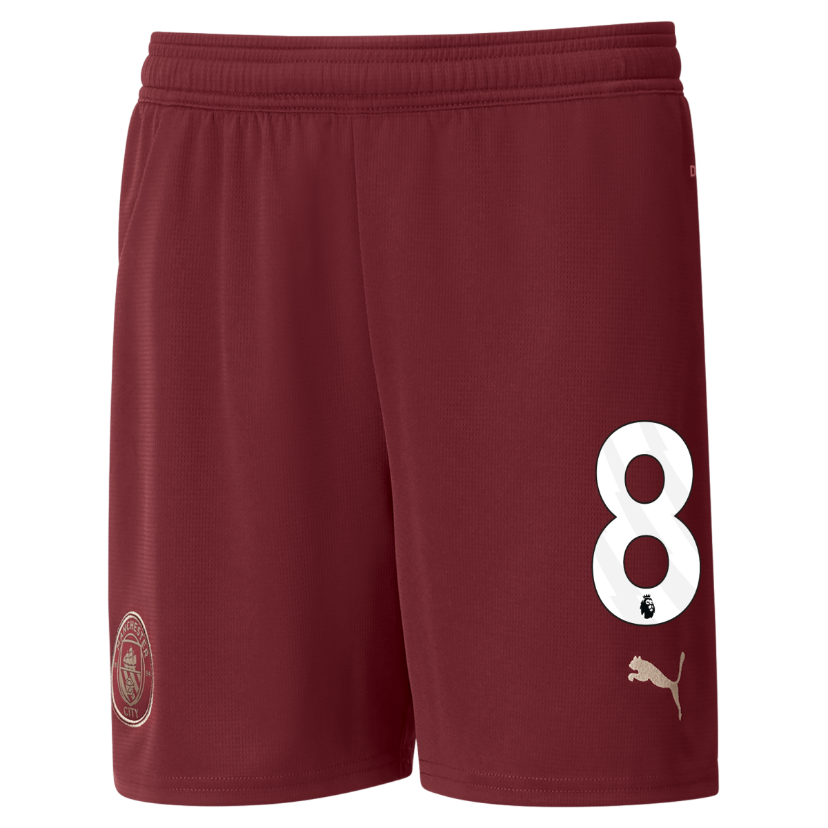 kids manchester city football shorts burgundy 202425 with 8 | Offizieller Manchester City Store