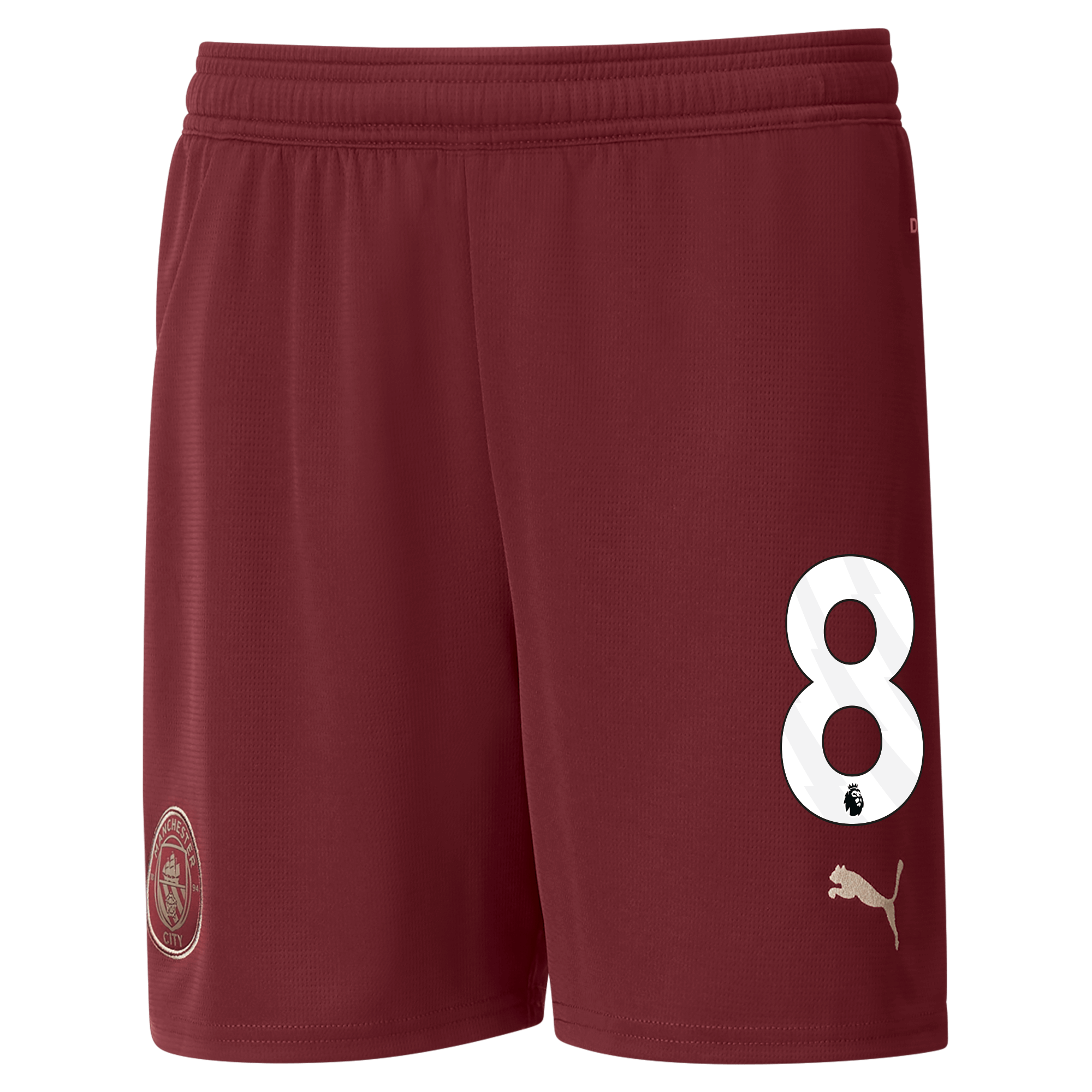 kids manchester city football shorts burgundy 202425 with 8 | Offizieller Manchester City Store