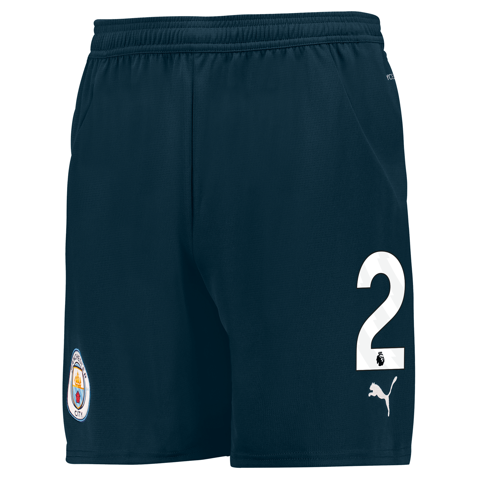 kids manchester city football shorts navy 202425 with 2 | Offizieller Manchester City Store