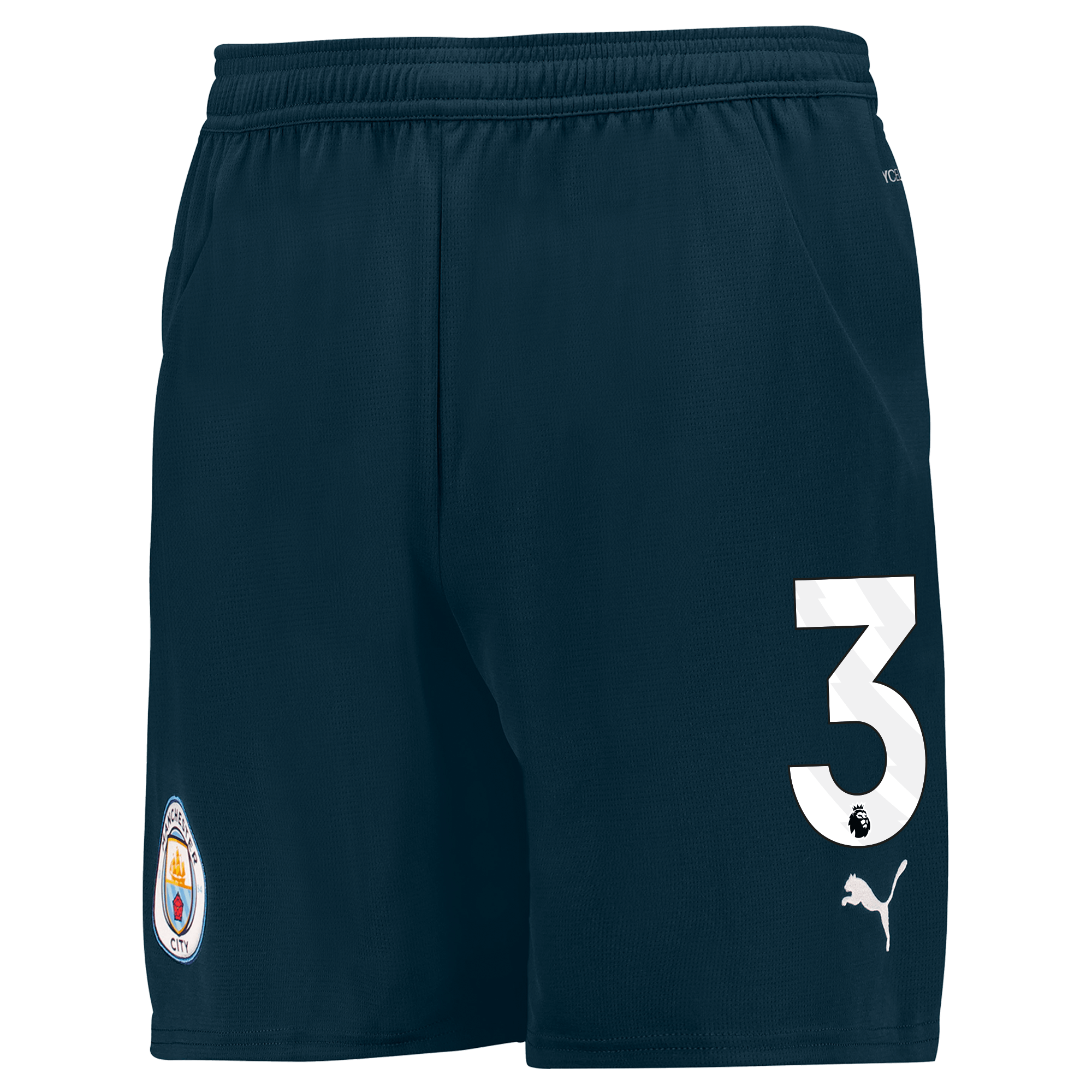 kids manchester city football shorts navy 202425 with 3 | Offizieller Manchester City Store