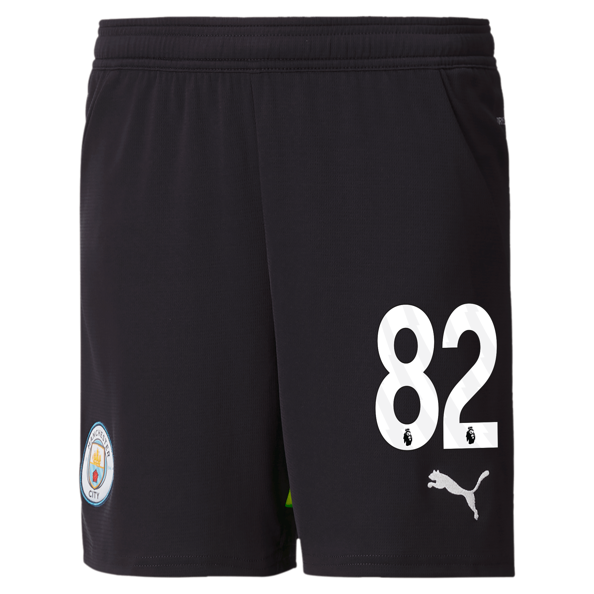 kids manchester city football shorts newnavy 202425 with 82 | Offizieller Manchester City Store