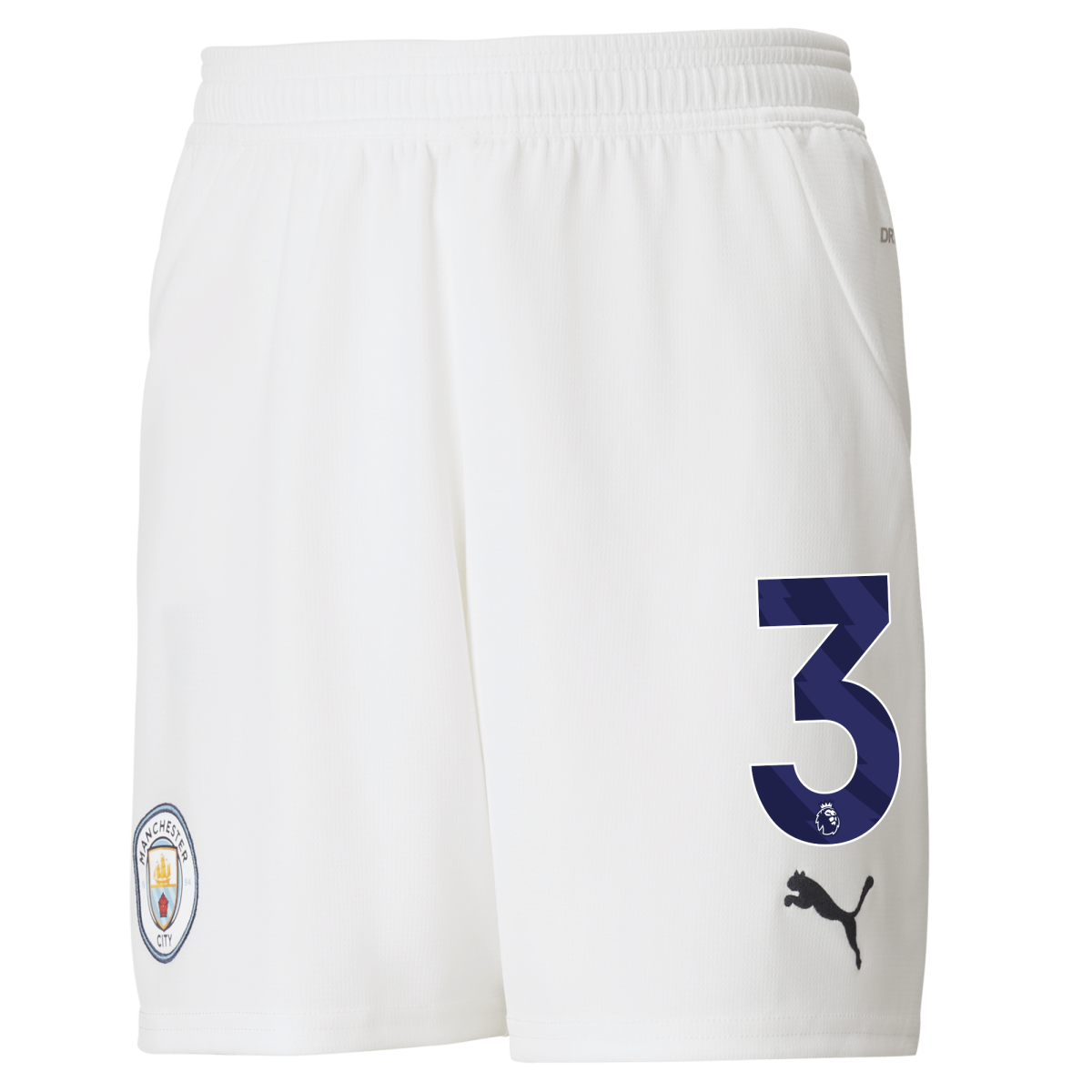 kids manchester city football shorts white 202425 with 3 | Offizieller Manchester City Store