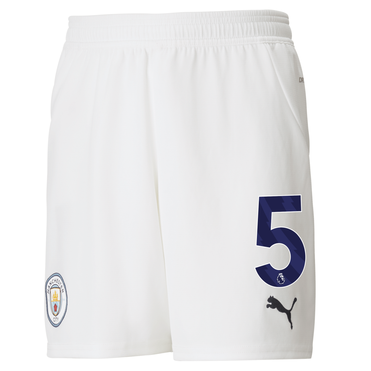 kids manchester city football shorts white 202425 with 5 | Offizieller Manchester City Store