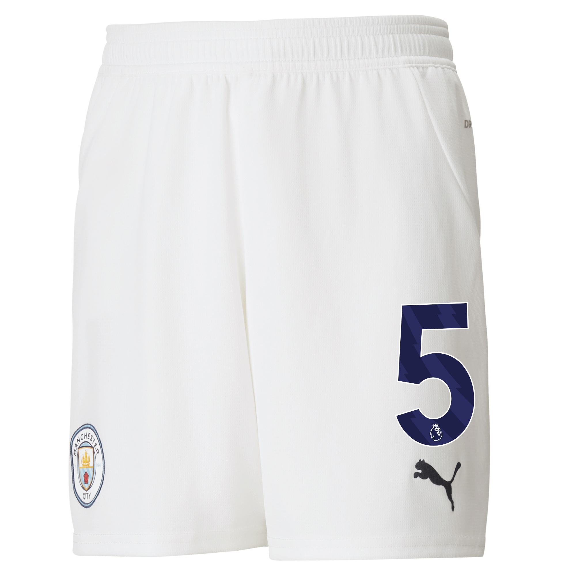 kids manchester city football shorts white 202425 with 5 | Offizieller Manchester City Store