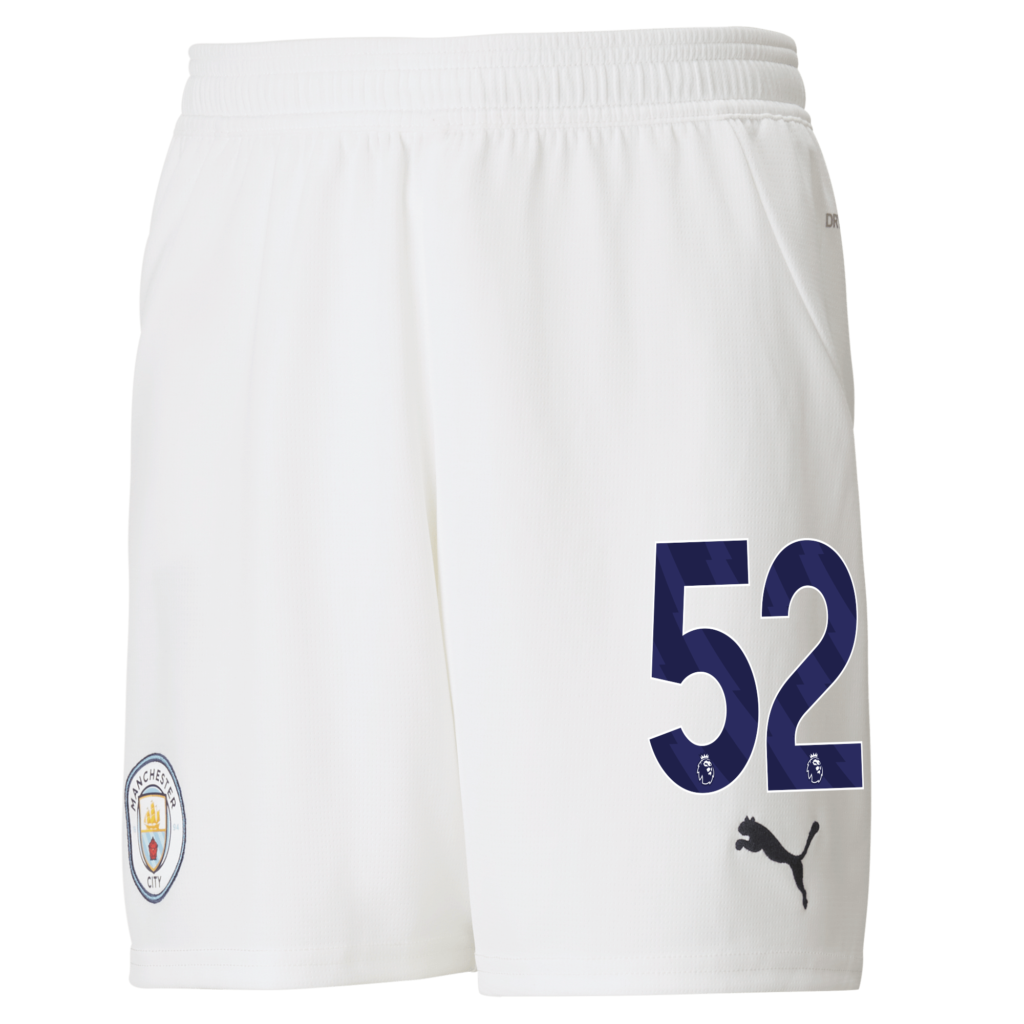 kids manchester city football shorts white 202425 with 52 | Offizieller Manchester City Store