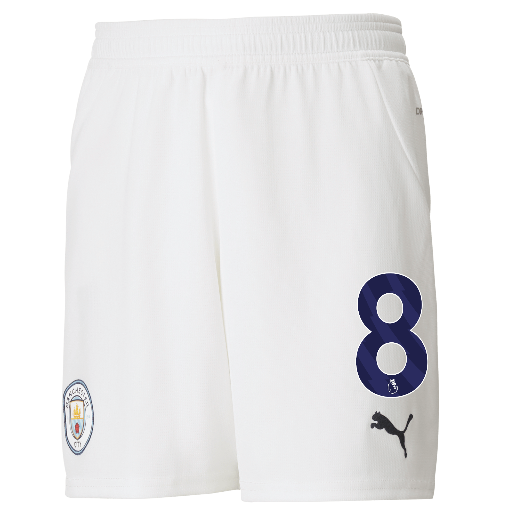 kids manchester city football shorts white 202425 with 8 | Offizieller Manchester City Store
