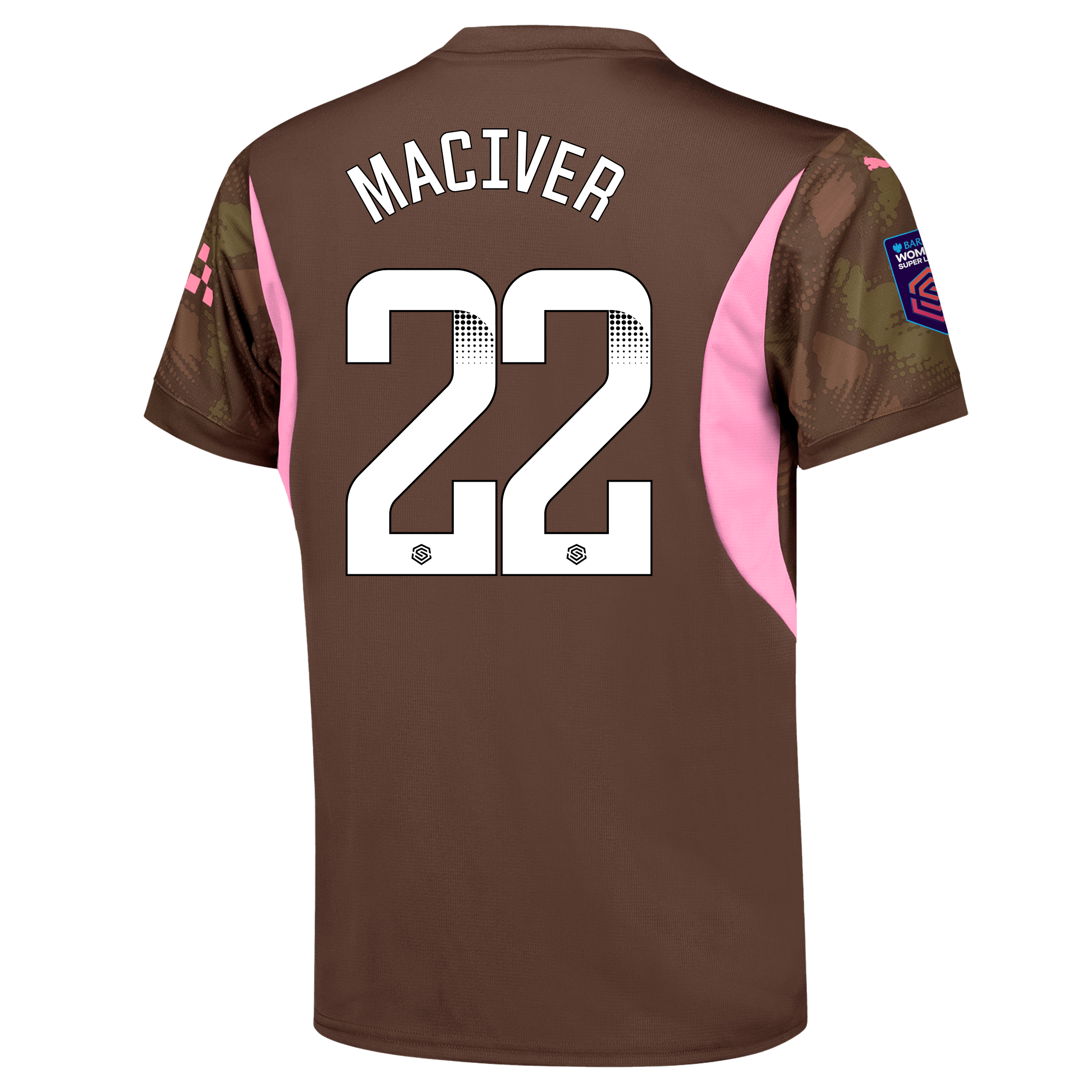 kids manchester city goalkeeper jersey brown 202425 with maciver 22 printing | Offizieller Manchester City Store