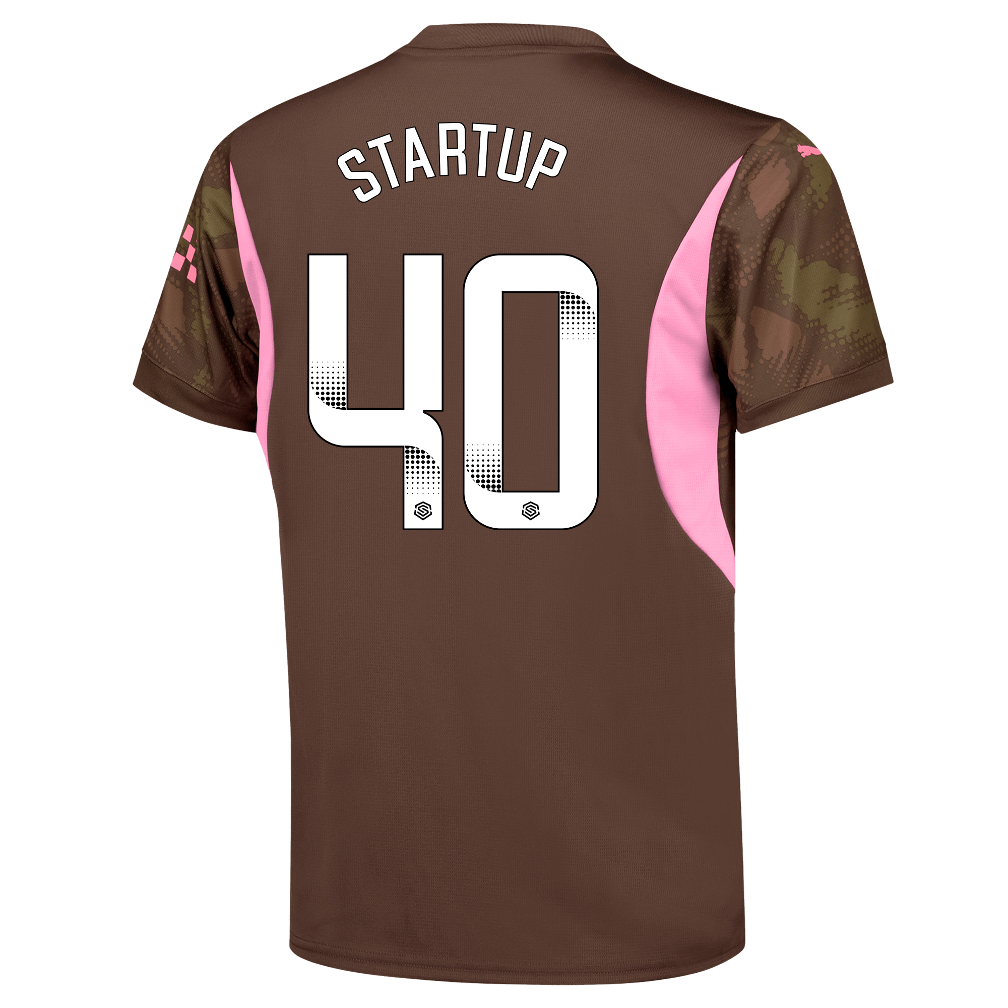 kids manchester city goalkeeper jersey brown 202425 with startup 40 printing | Offizieller Manchester City Store