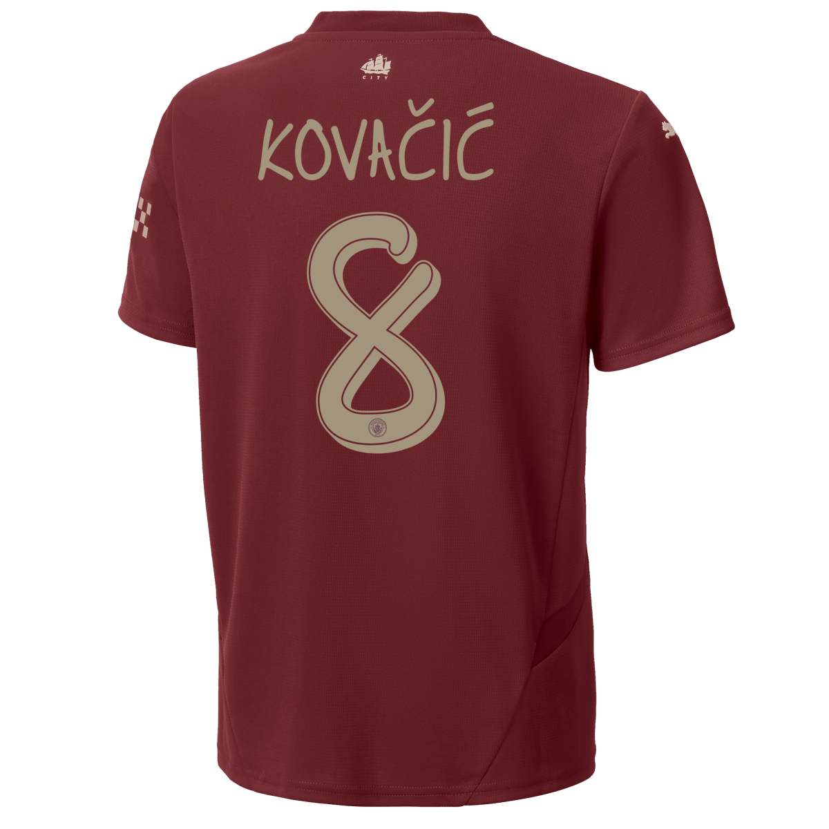kids manchester city third jersey 202425 with kovaČiĆ 8 printing | Offizieller Manchester City Store