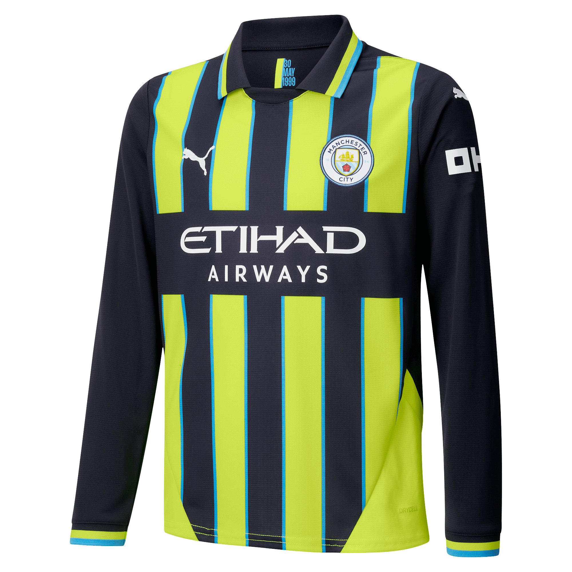 kinder manchester city auswärts langarmtrikot 202425 | Offizieller Manchester City Store