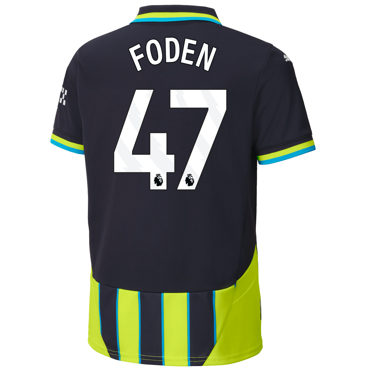 kinder manchester city away jersey 202425 with foden 47 printing | Offizieller Manchester City Store