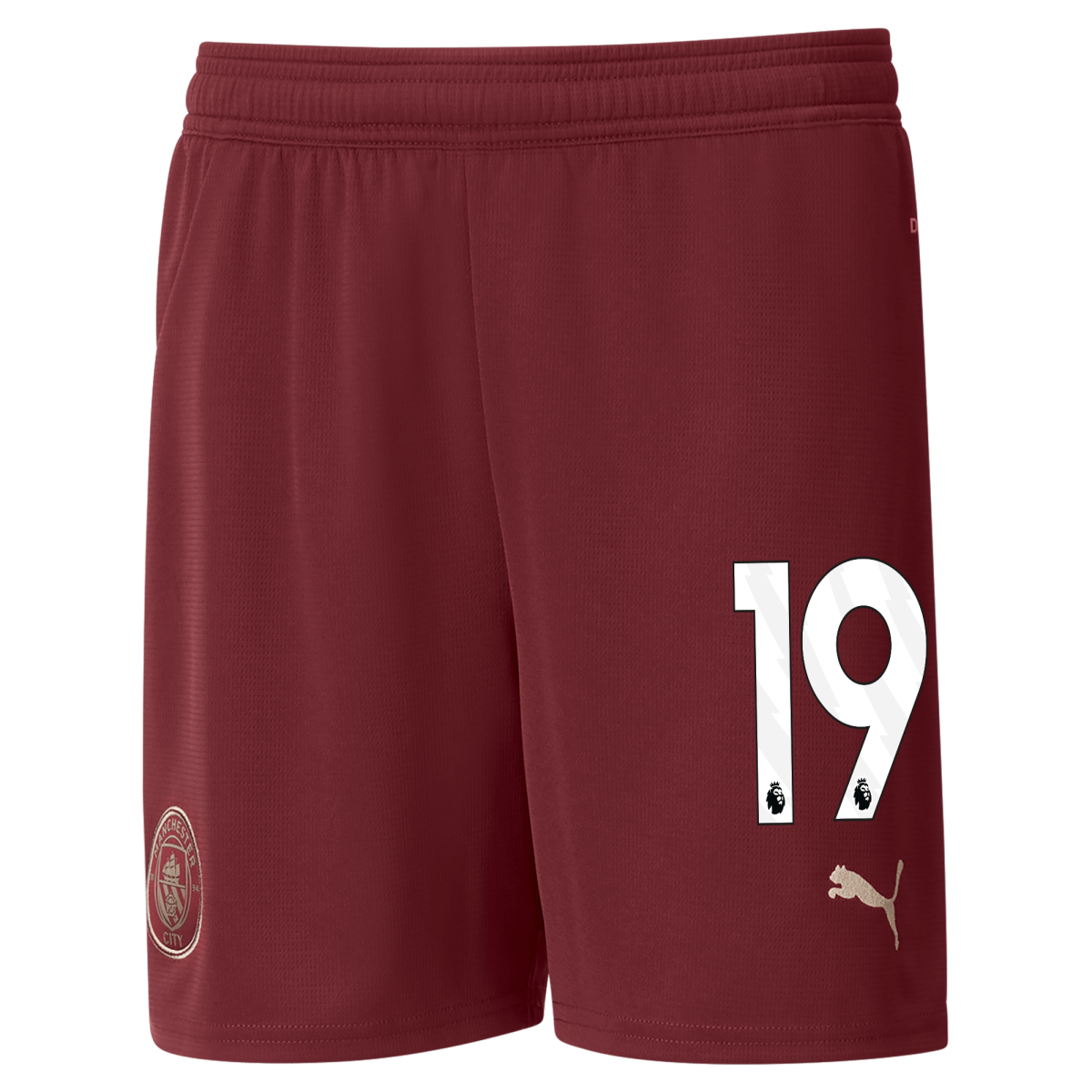 kinder manchester city football shorts burgundy 202425 with 19 | Offizieller Manchester City Store
