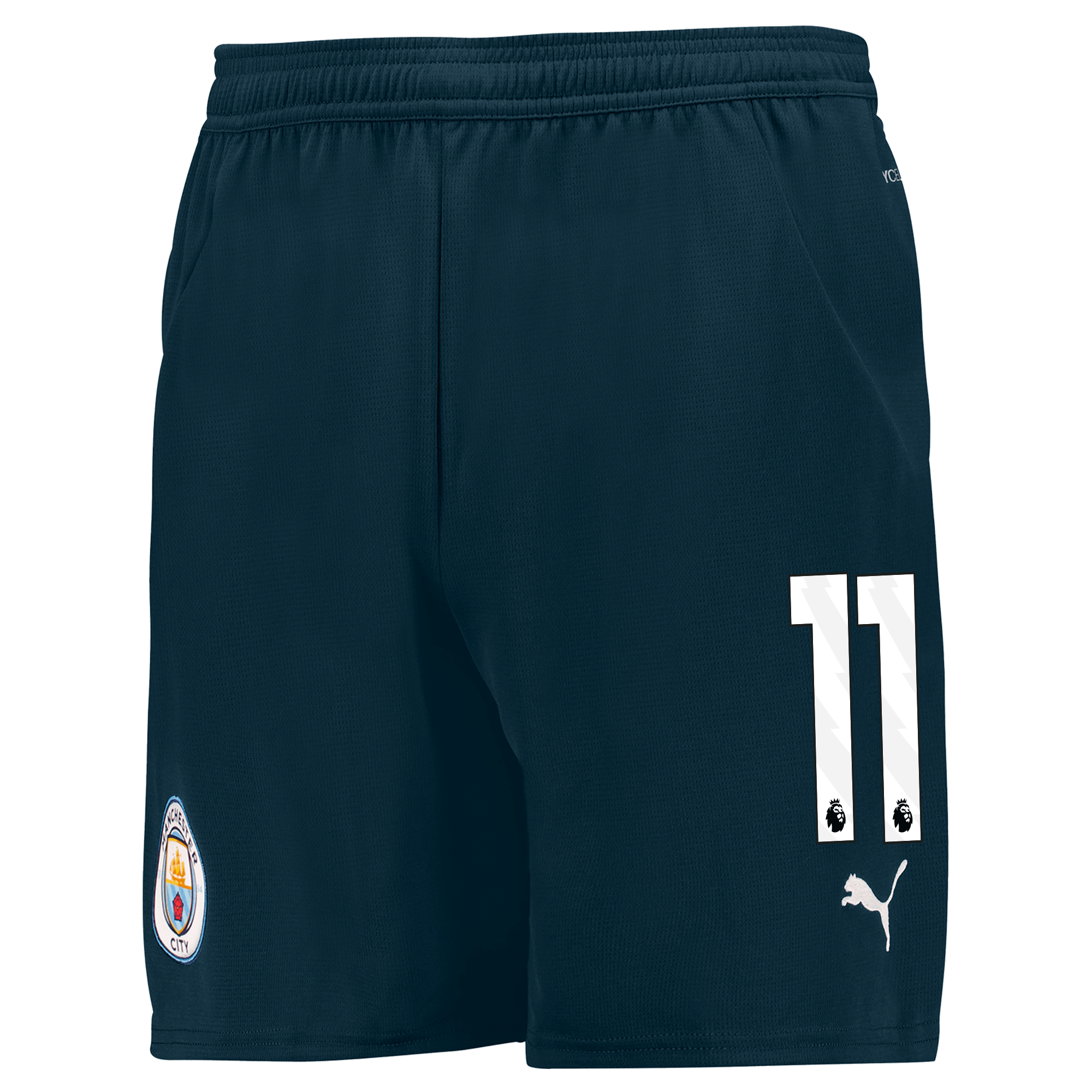 kinder manchester city football shorts navy 202425 with 11 | Offizieller Manchester City Store
