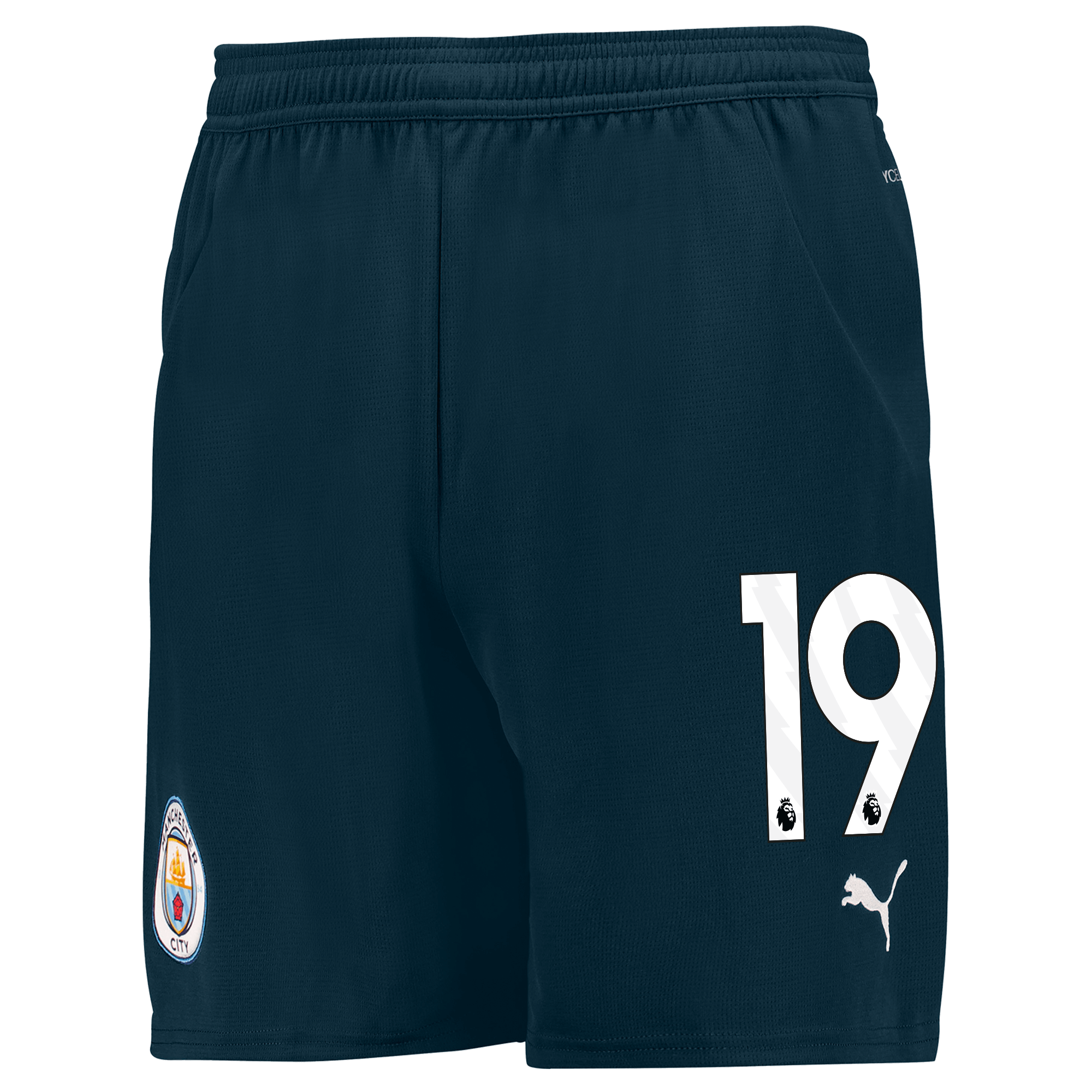 kinder manchester city football shorts navy 202425 with 19 | Offizieller Manchester City Store