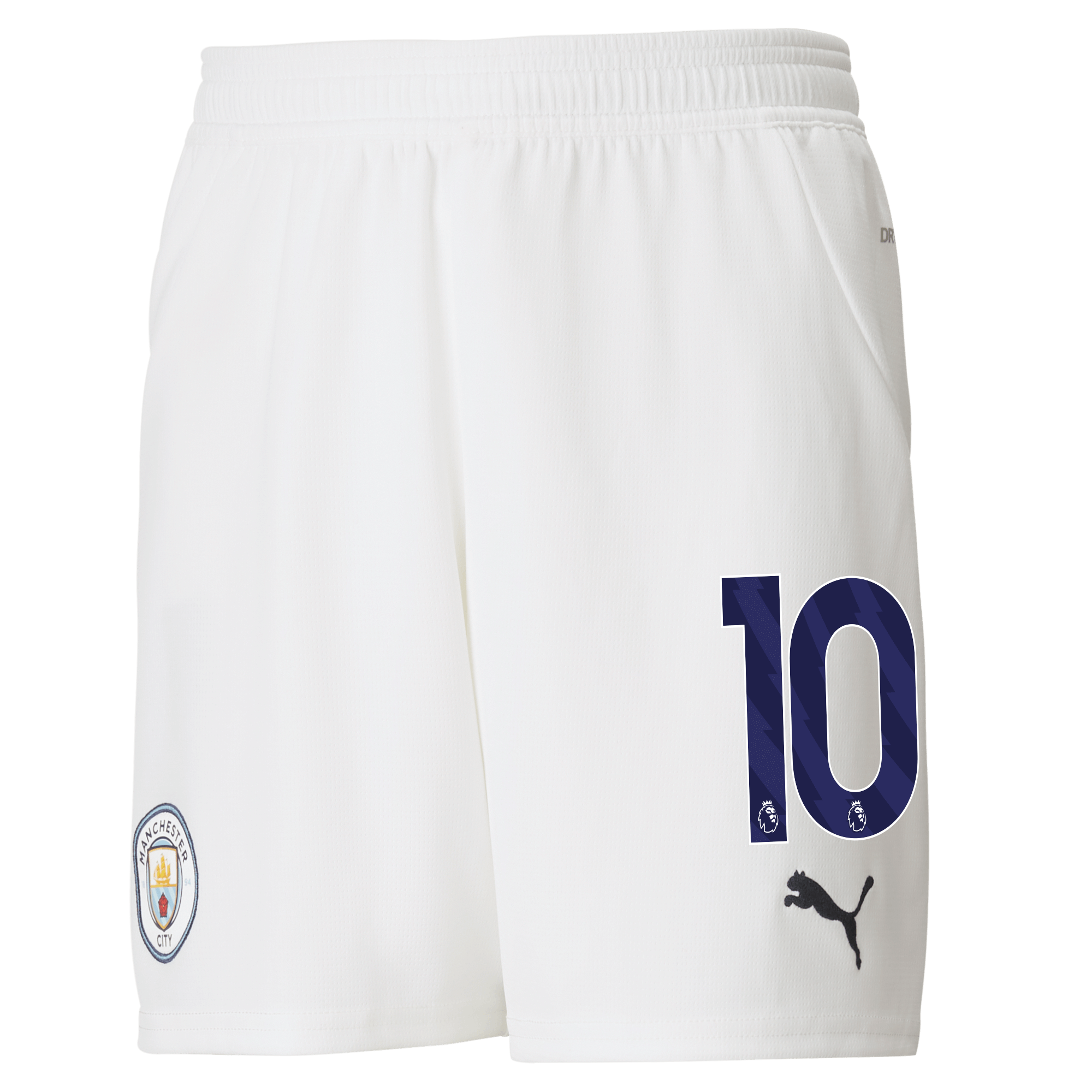 kinder manchester city football shorts white 202425 with 10 | Offizieller Manchester City Store