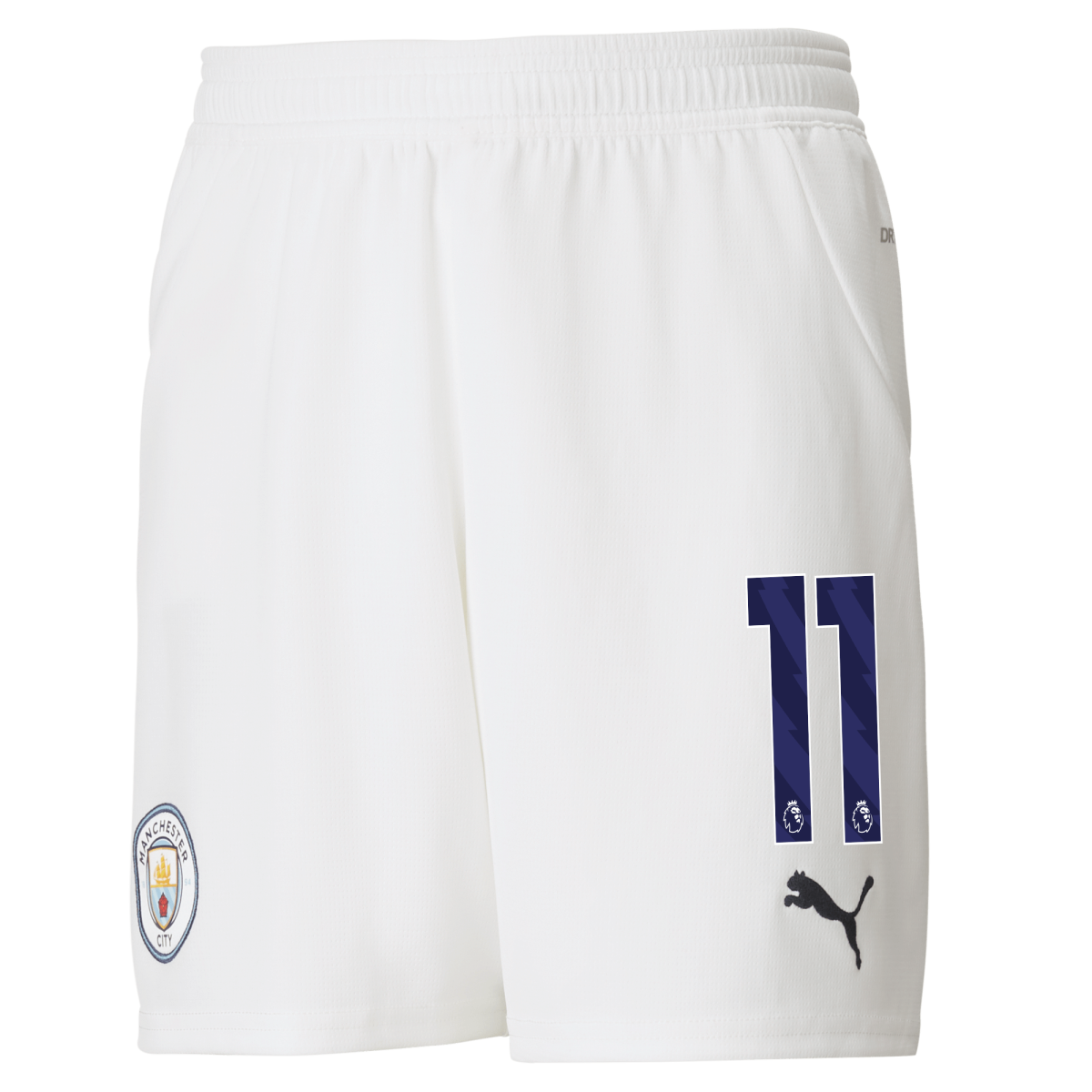 kinder manchester city football shorts white 202425 with 11 | Offizieller Manchester City Store