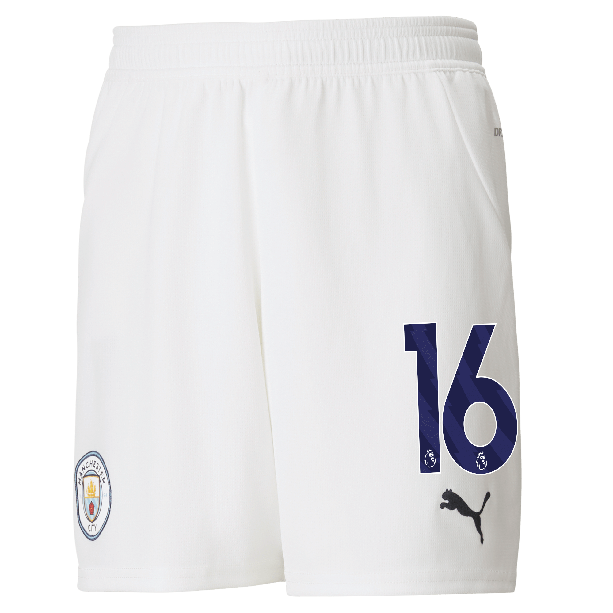 kinder manchester city football shorts white 202425 with 16 | Offizieller Manchester City Store