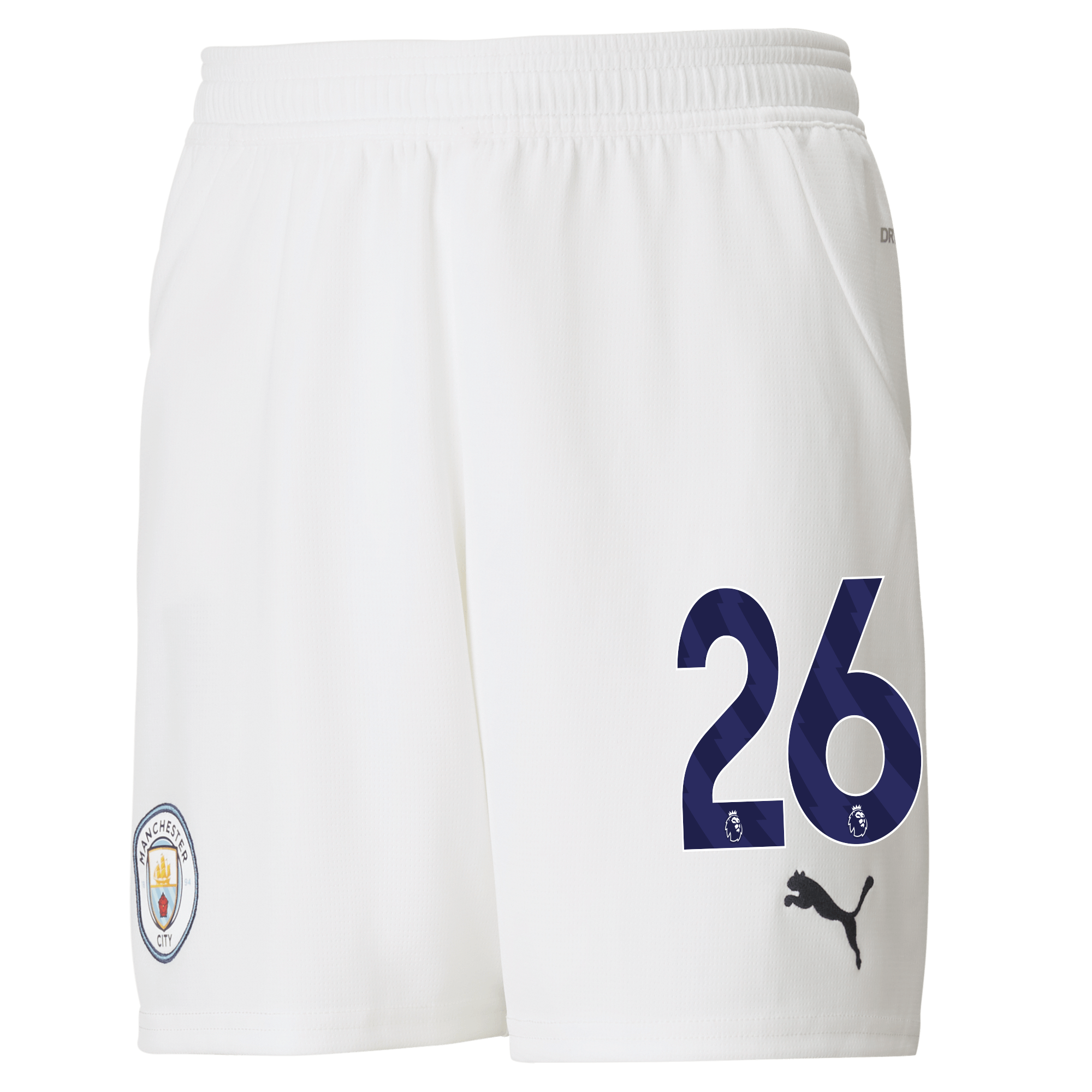 kinder manchester city football shorts white 202425 with 26 | Offizieller Manchester City Store