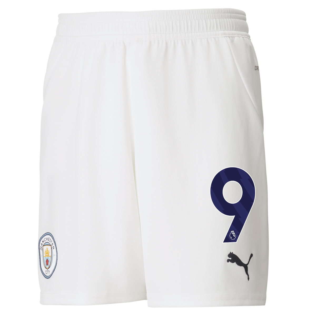 kinder manchester city football shorts white 202425 with 9 | Offizieller Manchester City Store