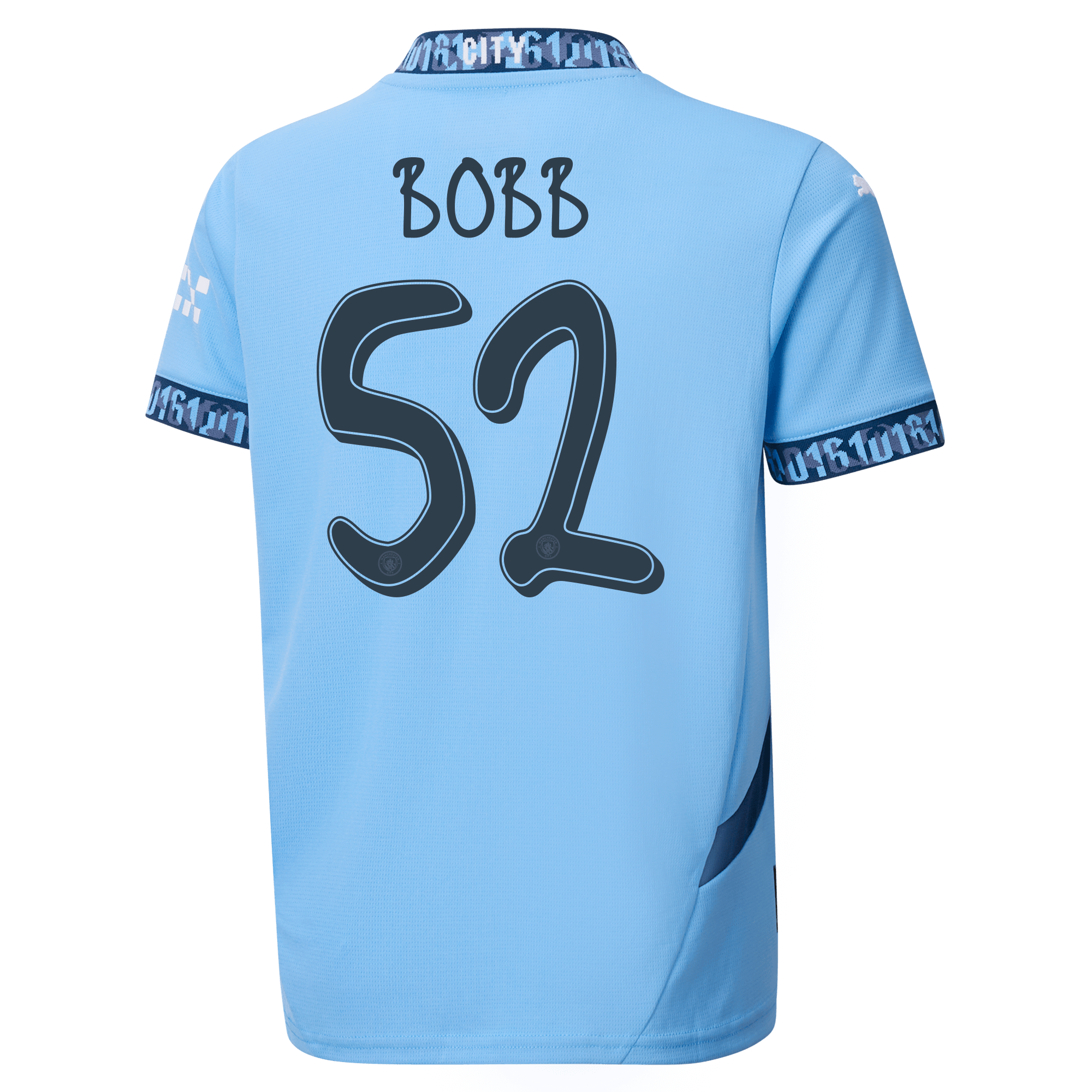 kinder manchester city heimtrikot 202425 mit bobb 52 aufdruck | Offizieller Manchester City Store