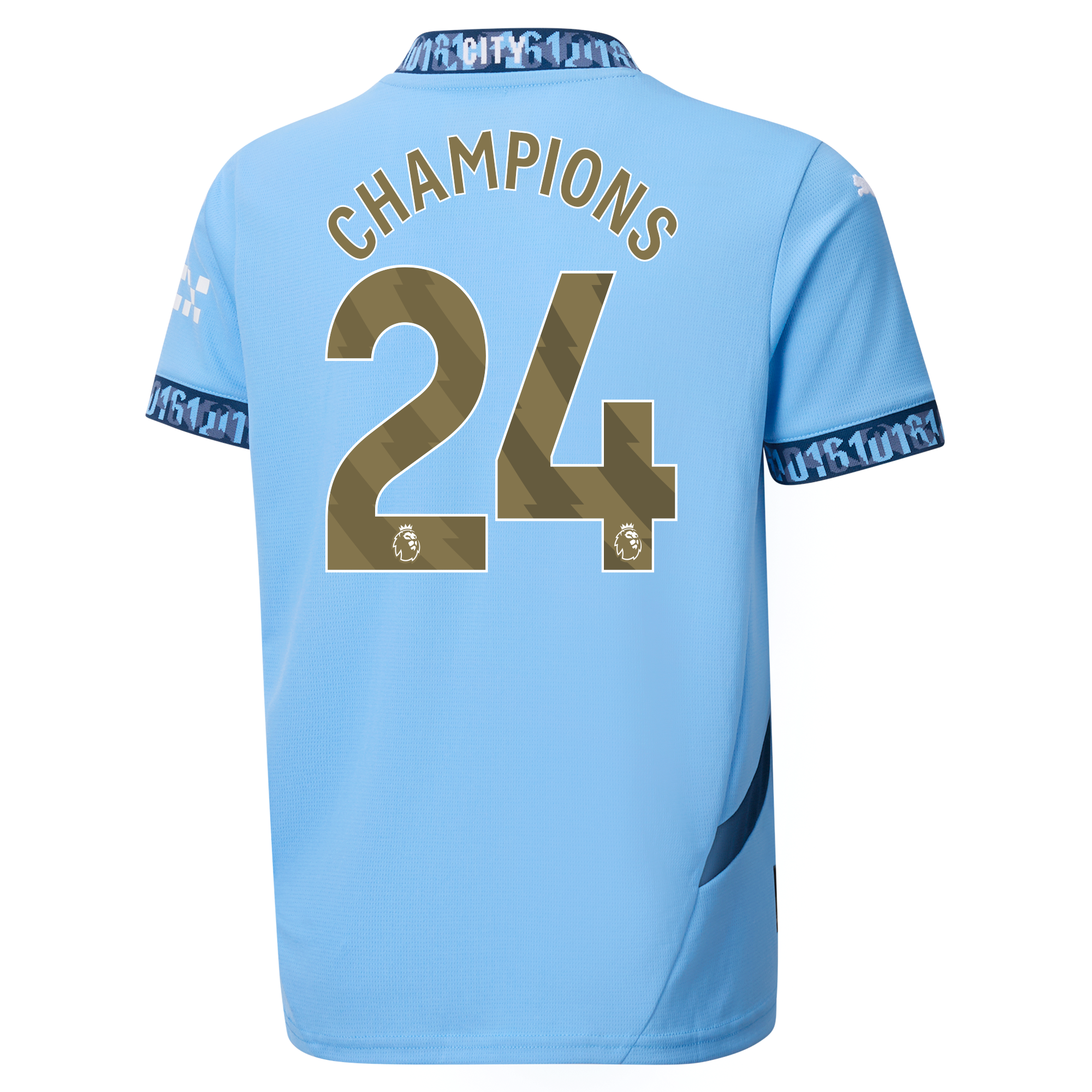 kinder manchester city heimtrikot 202425 mit champions 24 aufdruck | Offizieller Manchester City Store