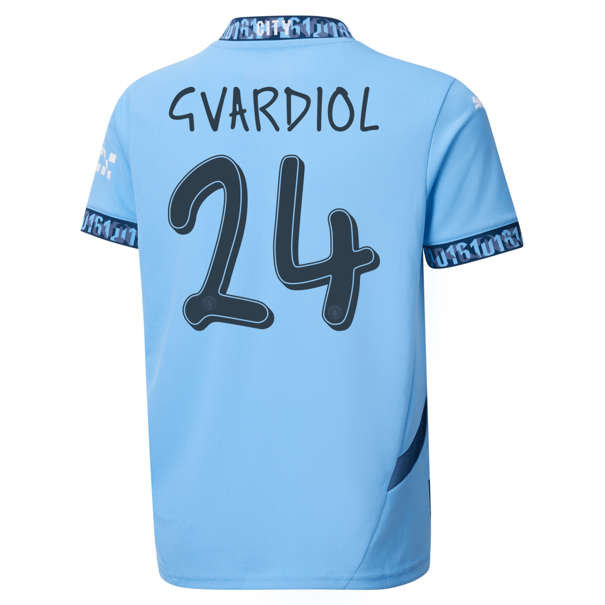 kinder manchester city heimtrikot 202425 mit gvardiol 24 aufdruck | Offizieller Manchester City Store