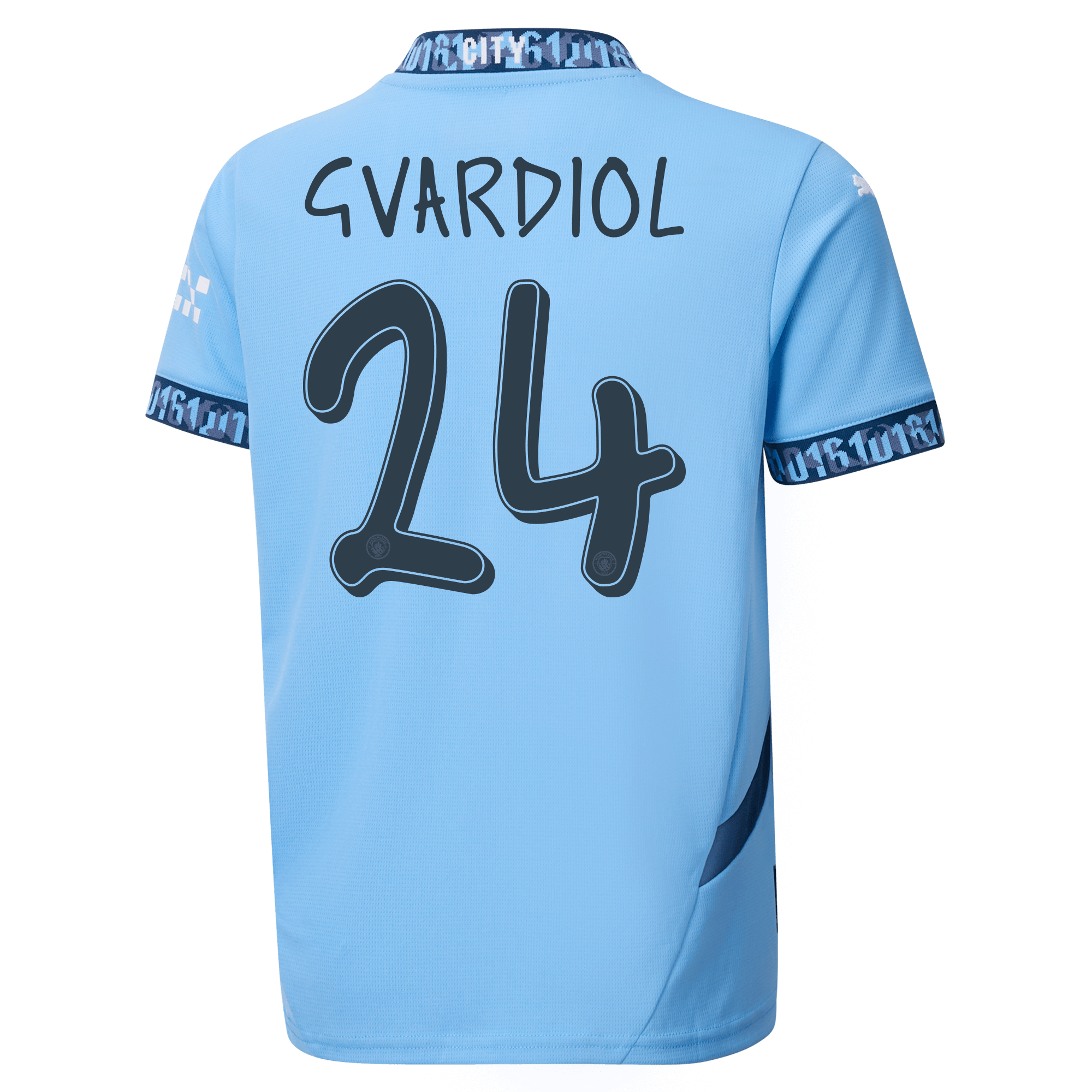 kinder manchester city heimtrikot 202425 mit gvardiol 24 aufdruck | Offizieller Manchester City Store