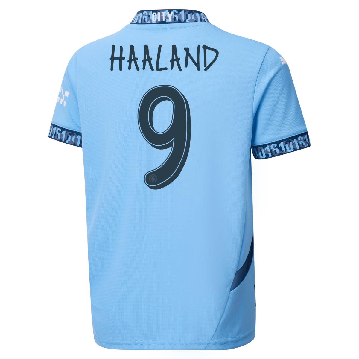 kinder manchester city heimtrikot 202425 mit haaland 9 aufdruck | Offizieller Manchester City Store