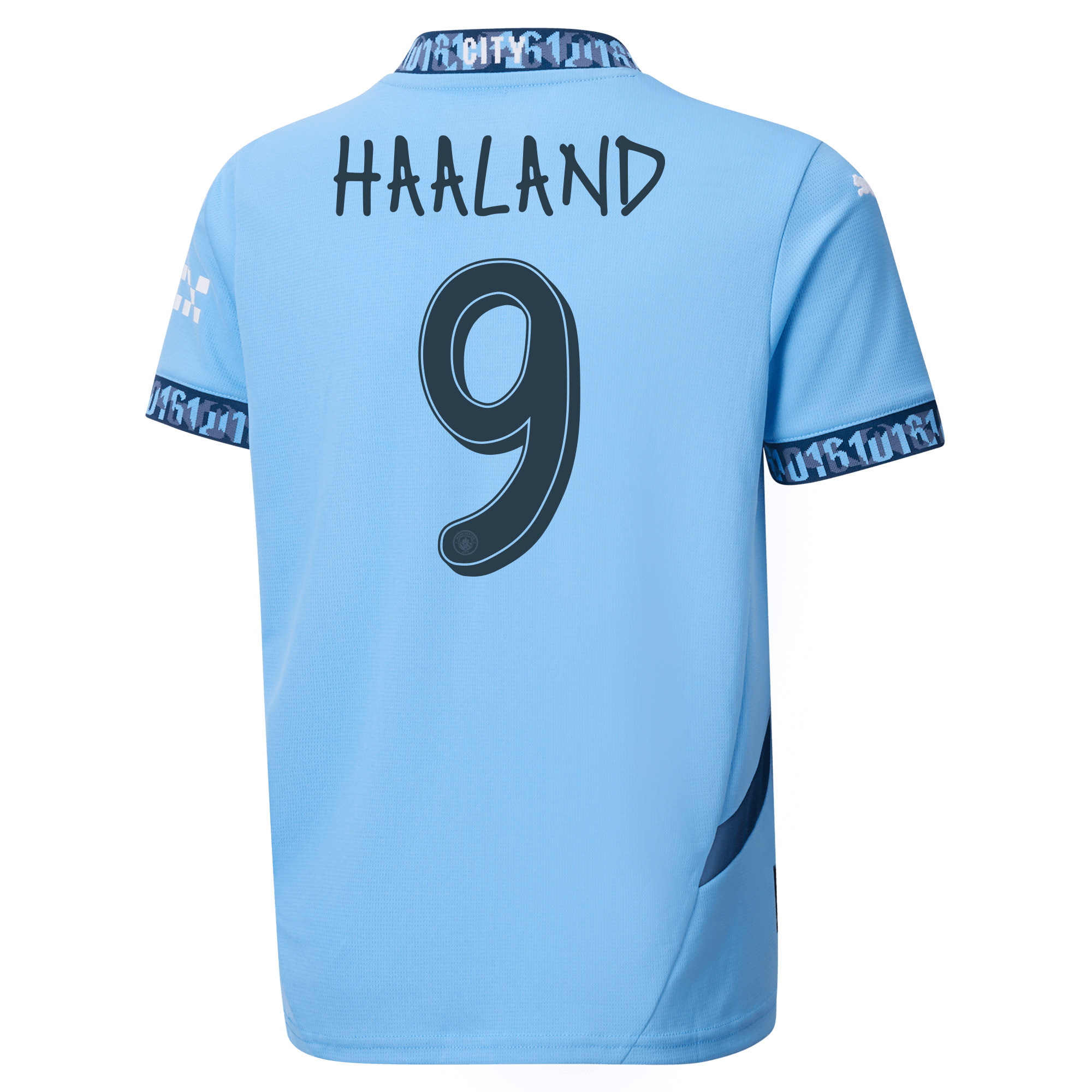 kinder manchester city heimtrikot 202425 mit haaland 9 aufdruck | Offizieller Manchester City Store