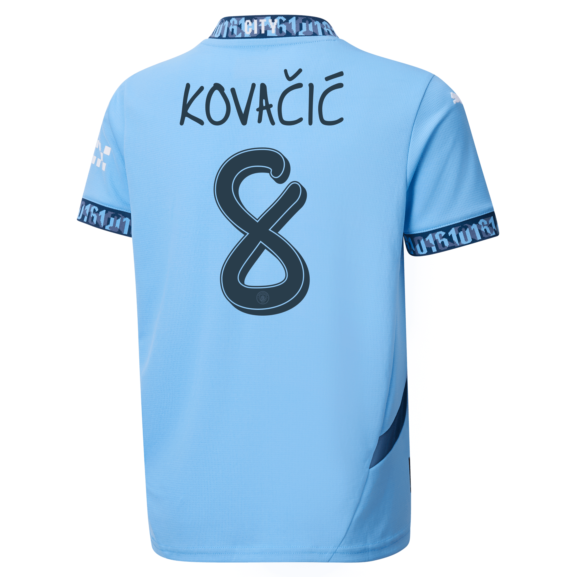kinder manchester city heimtrikot 202425 mit kovaČiĆ 8 aufdruck | Offizieller Manchester City Store