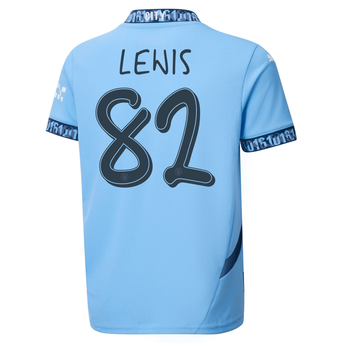 kinder manchester city heimtrikot 202425 mit lewis 82 aufdruck | Offizieller Manchester City Store