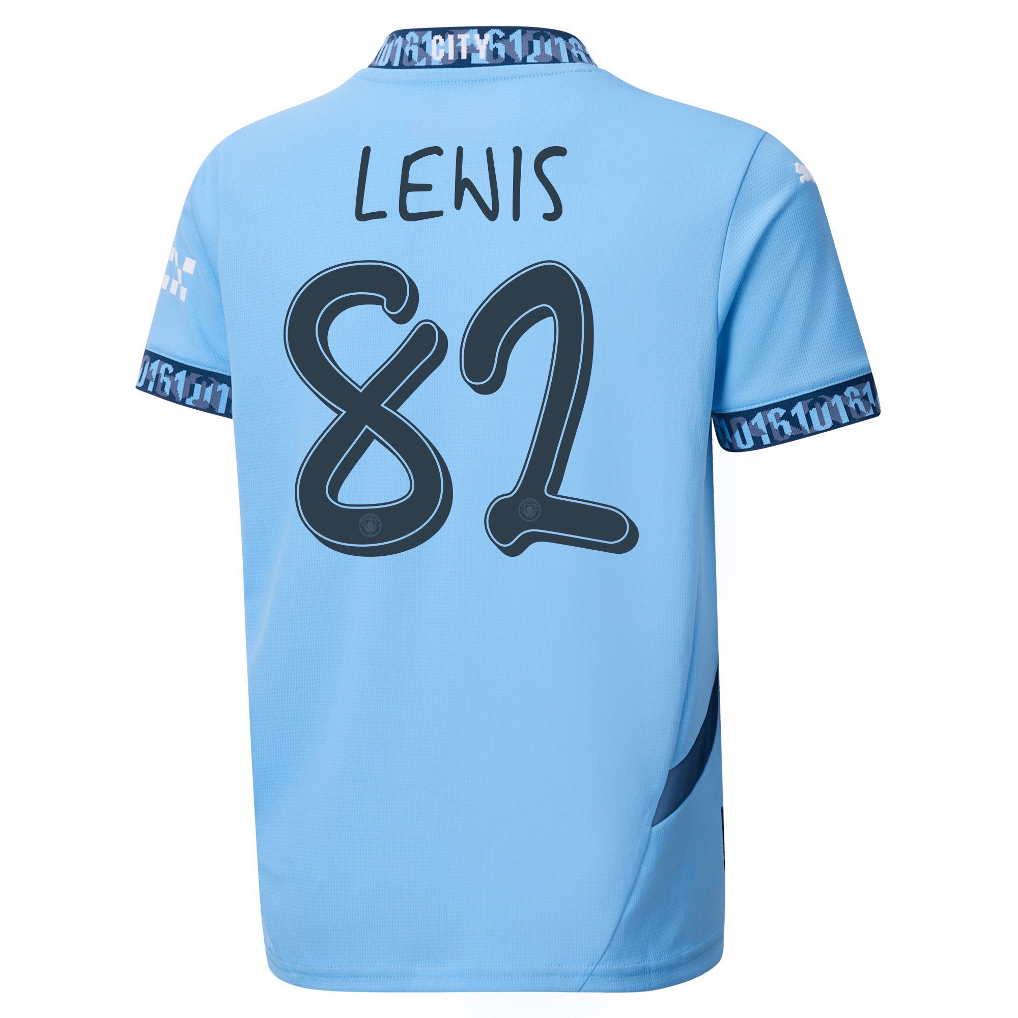 kinder manchester city heimtrikot 202425 mit lewis 82 aufdruck | Offizieller Manchester City Store