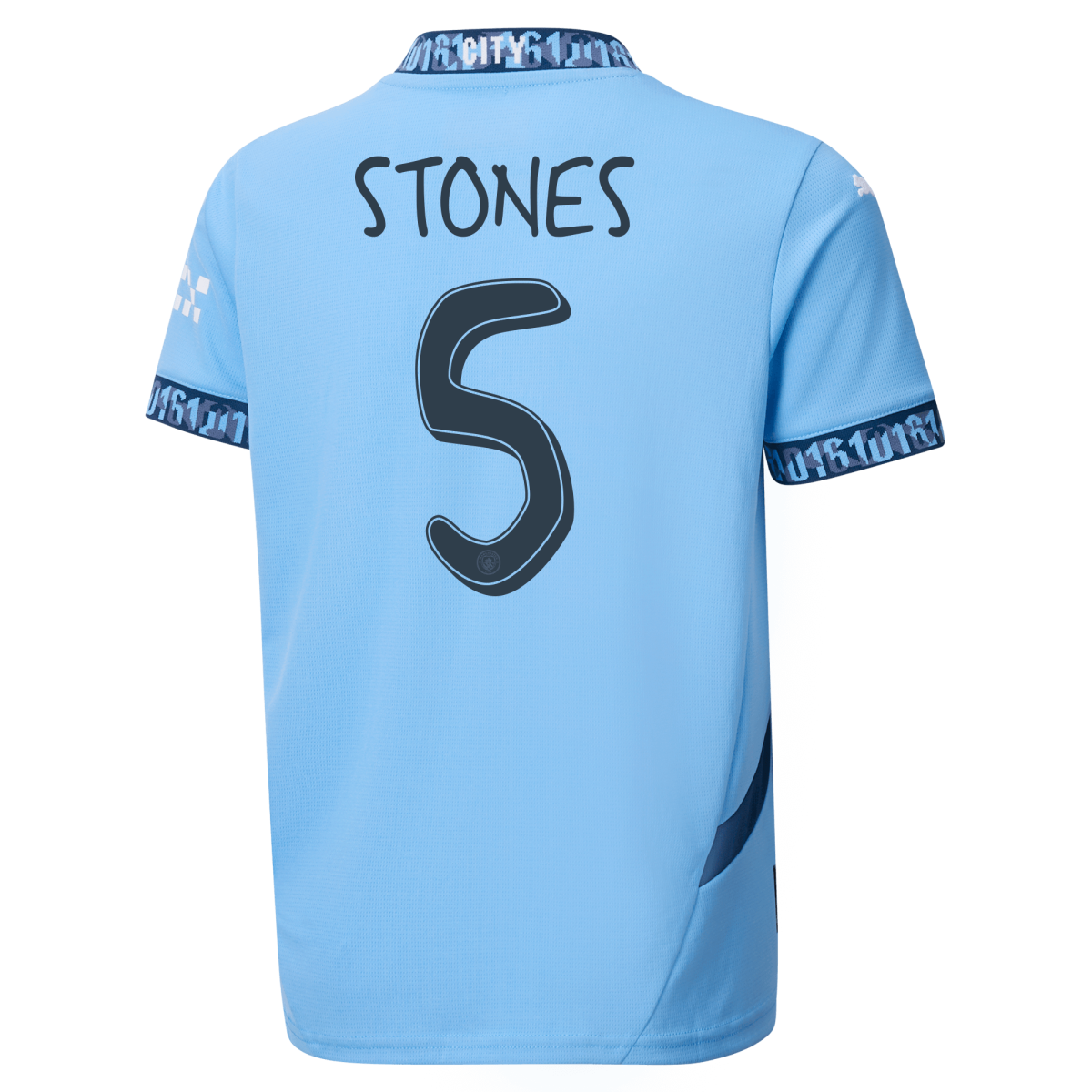 kinder manchester city heimtrikot 202425 mit stones 5 aufdruck | Offizieller Manchester City Store