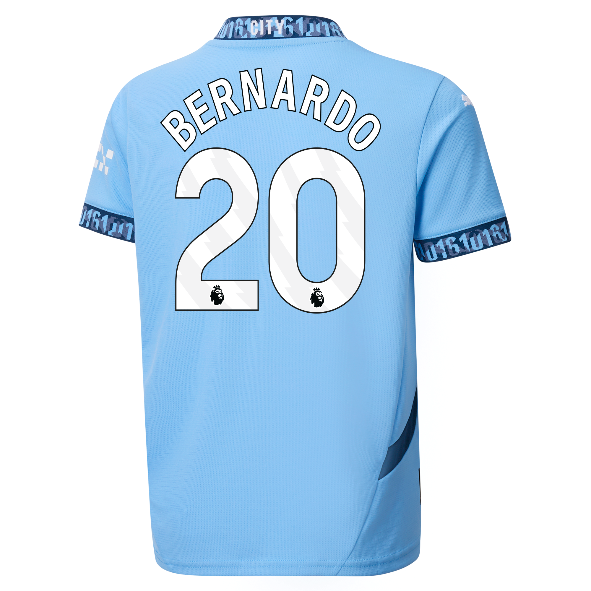 kinder manchester city heimtrikot teamlightblue 202425 mit bernardo 20 aufdruck | Offizieller Manchester City Store