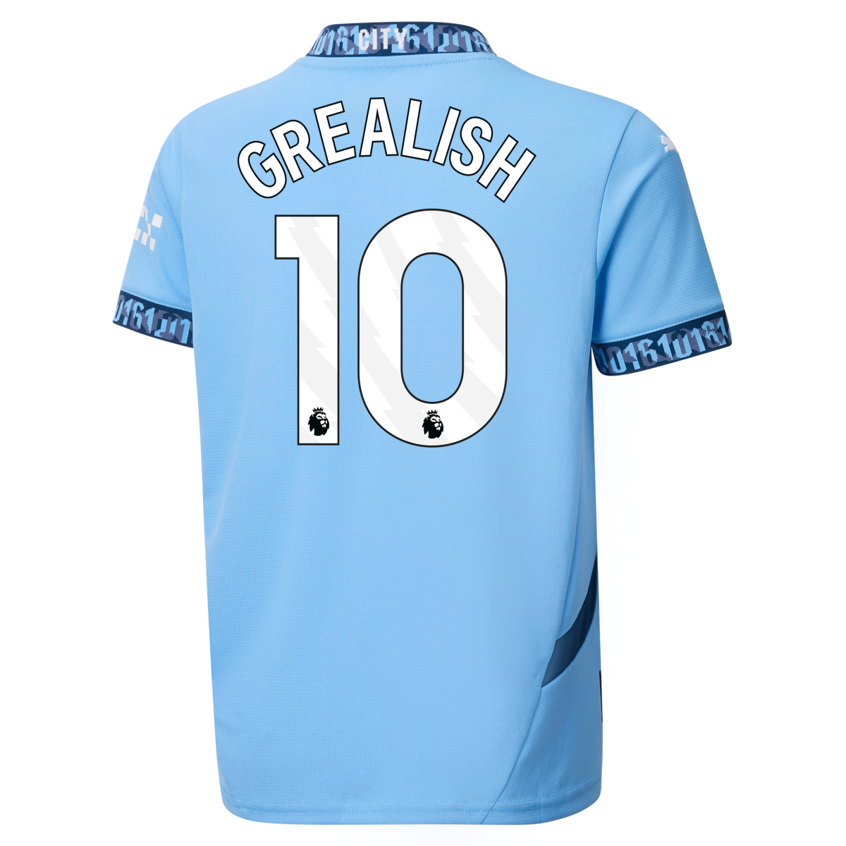 kinder manchester city heimtrikot teamlightblue 202425 mit grealish 10 aufdruck | Offizieller Manchester City Store