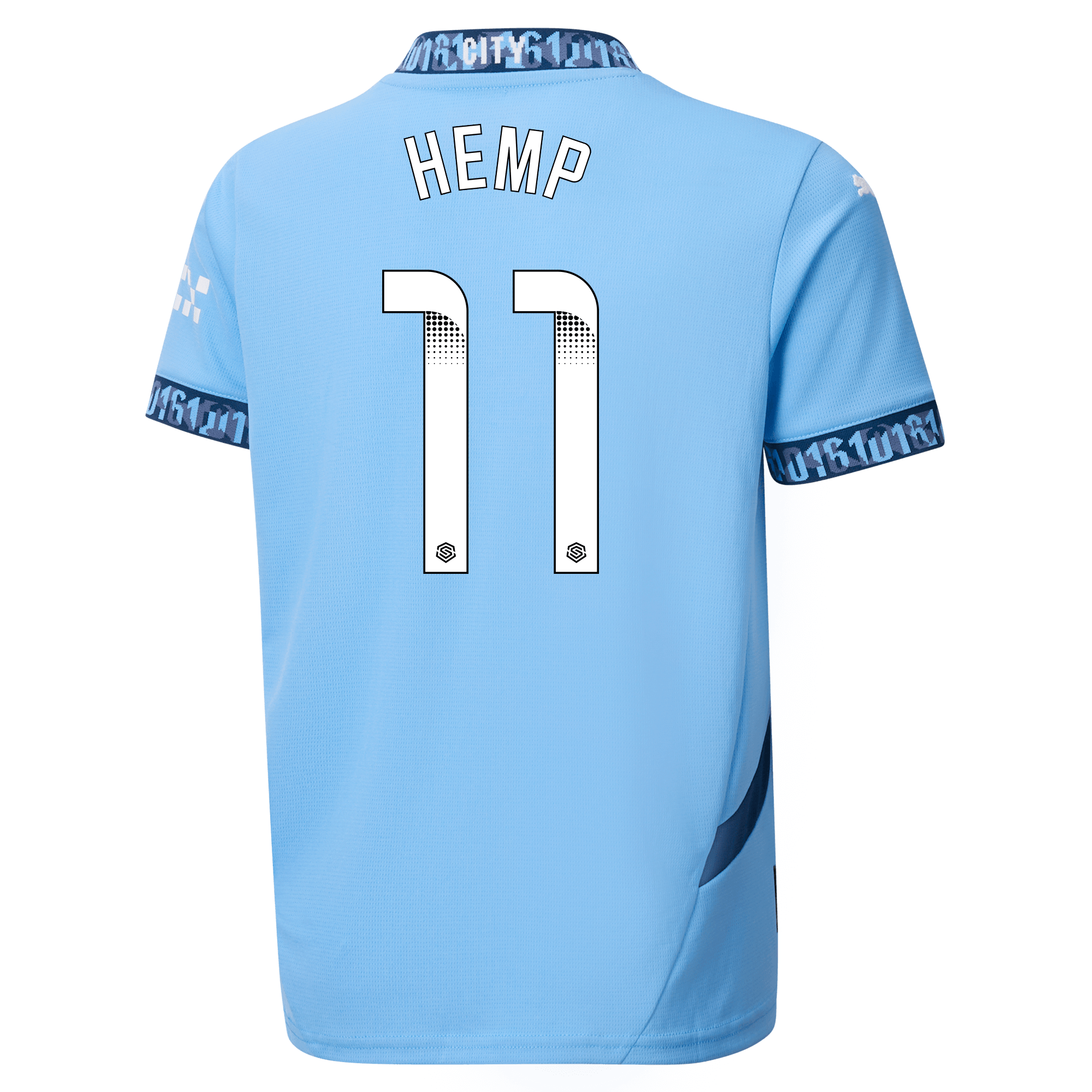 kinder manchester city heimtrikot teamlightblue 202425 mit hemp 11 aufdruck | Offizieller Manchester City Store