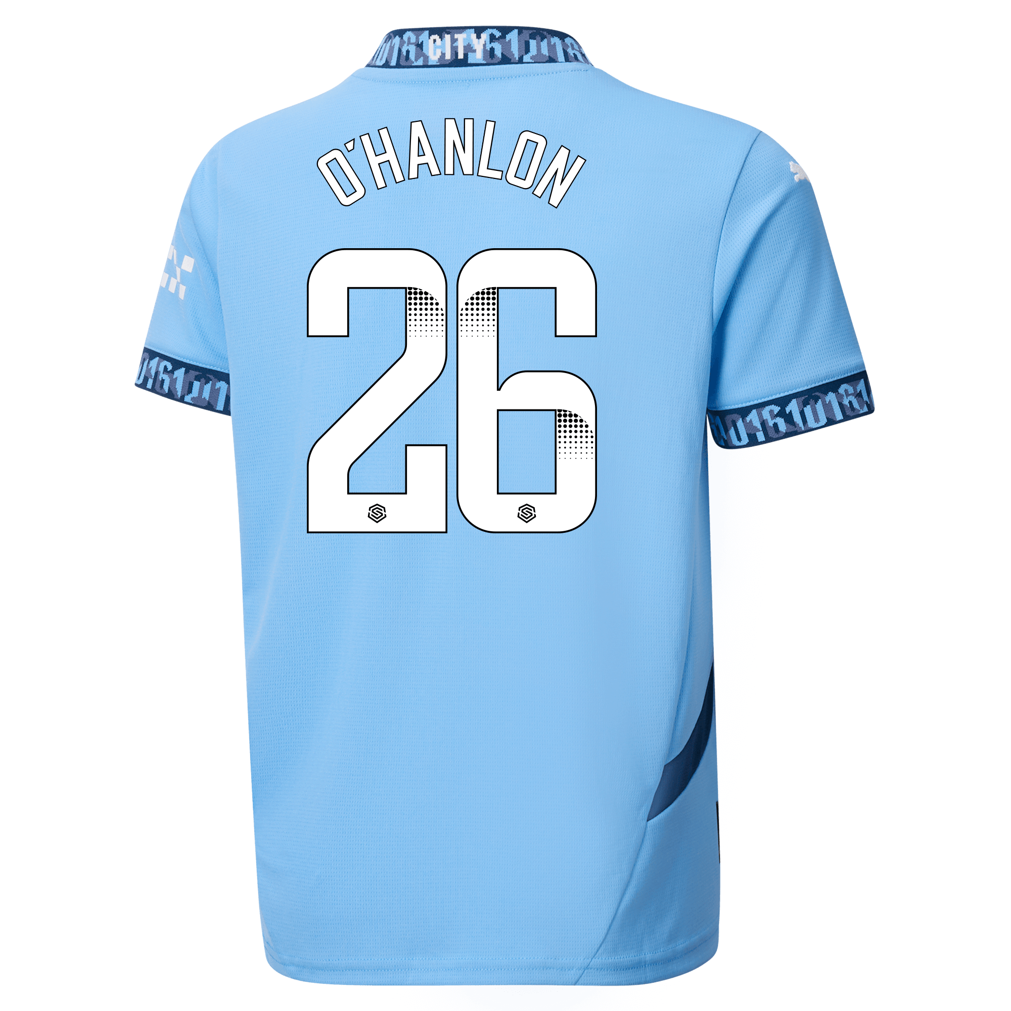 kinder manchester city heimtrikot teamlightblue 202425 mit ohanlon 26 aufdruck | Offizieller Manchester City Store